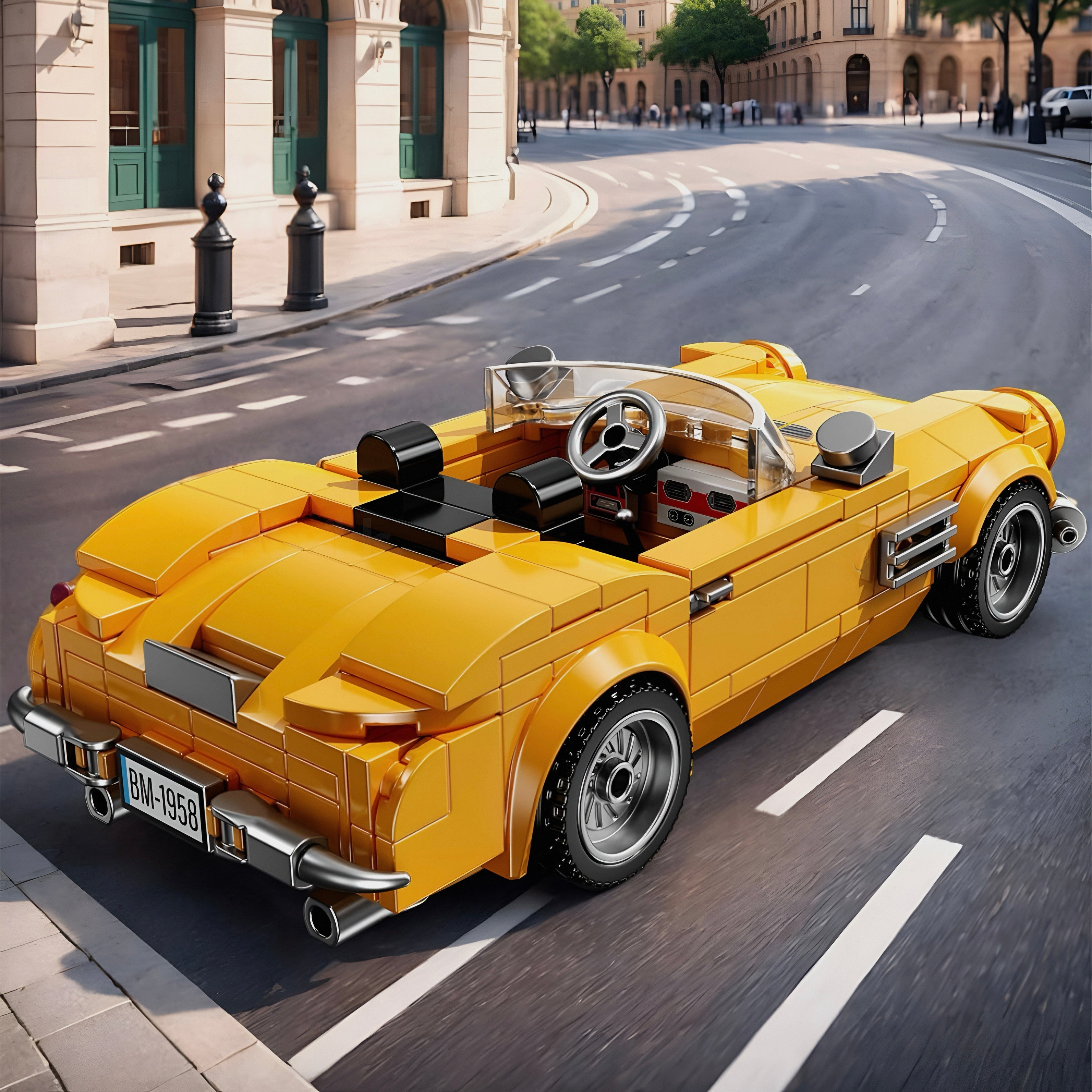 1956 Classic Convertible | 314pcs | Block World