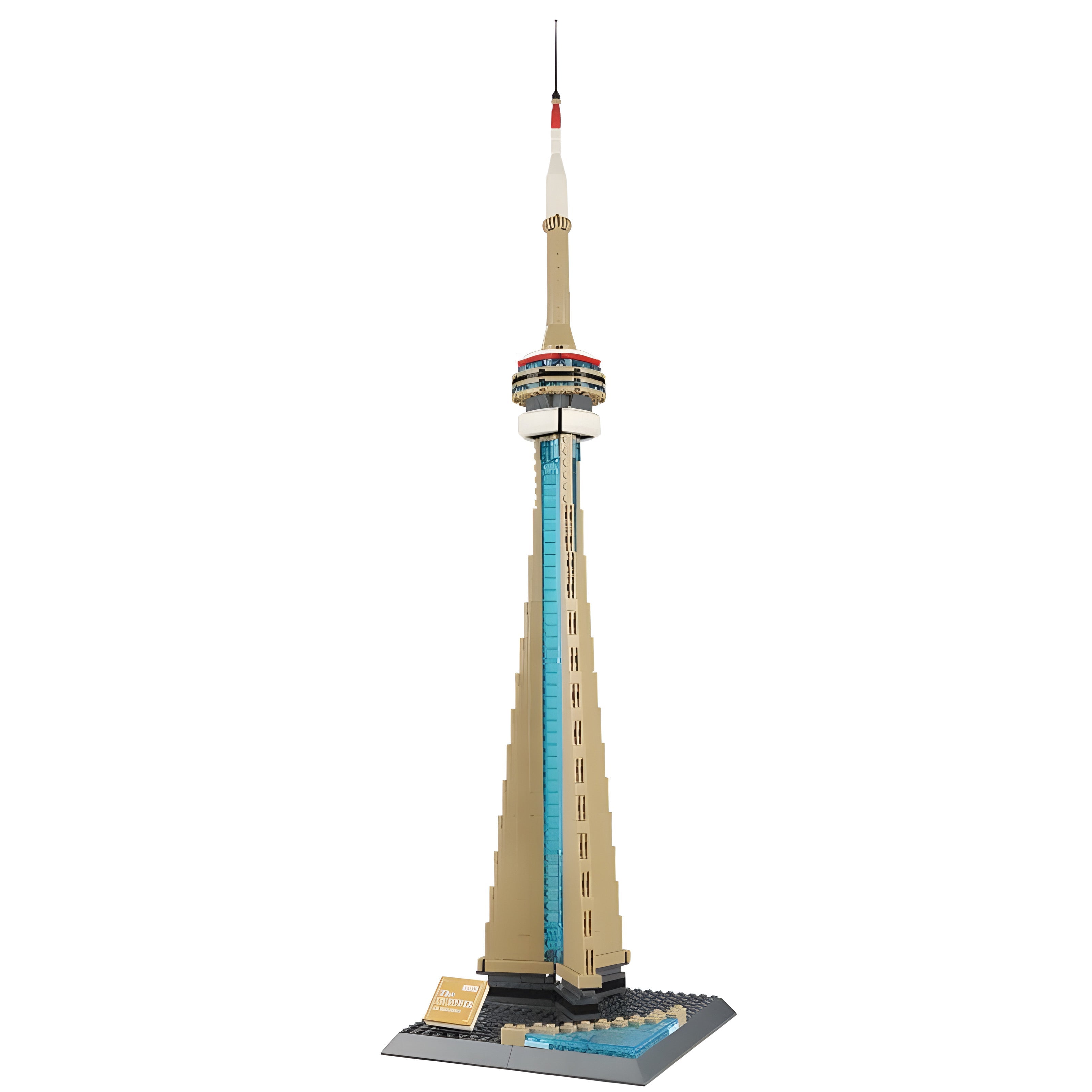 CN Tower Toronto | 400pcs | Block World