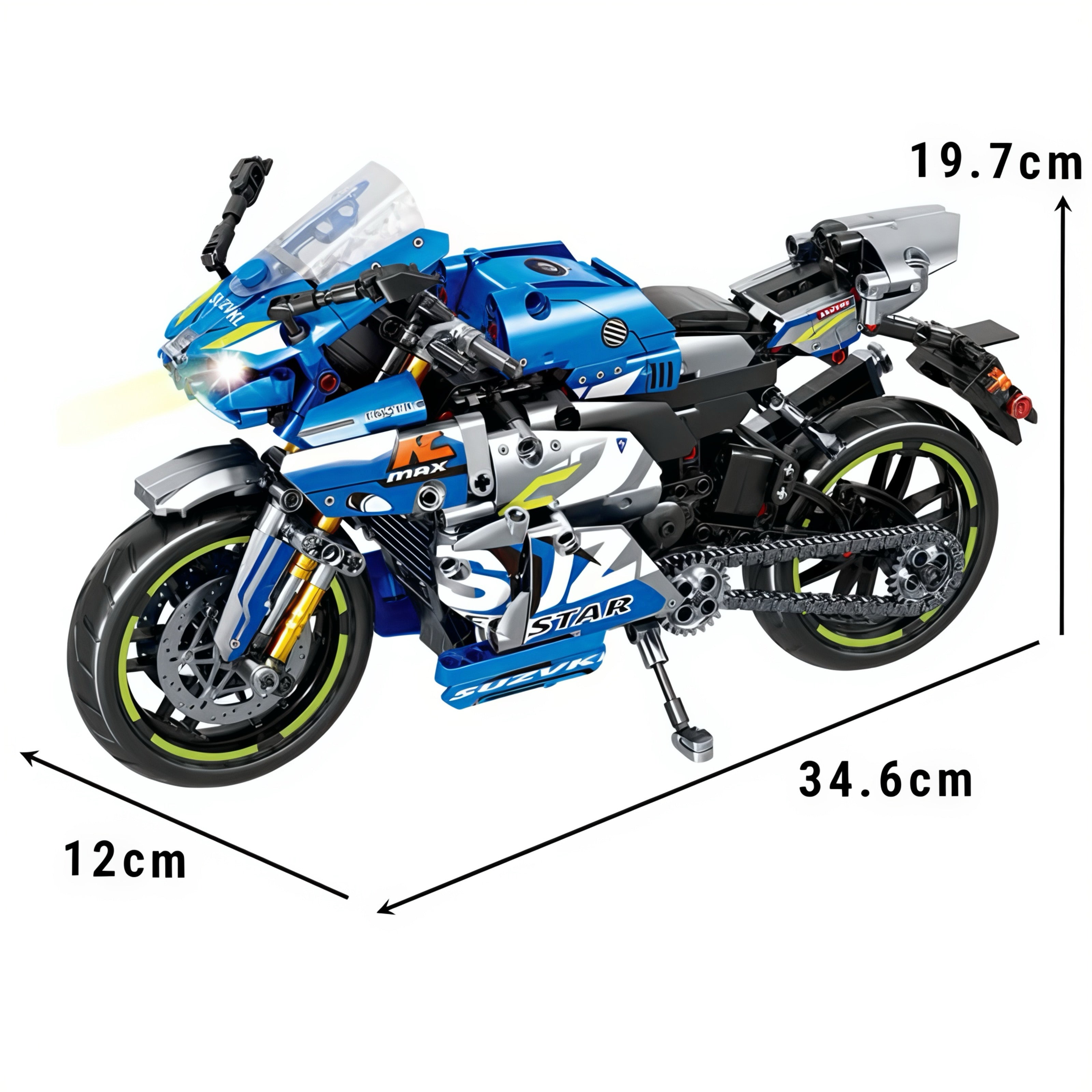 Gsx-r600 Racing Icon | 822pcs