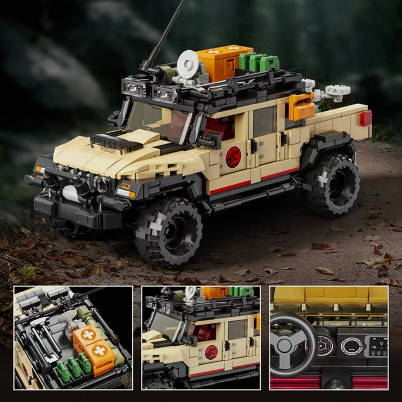 Classic Safari Off-roaders Bundle | 1632pcs