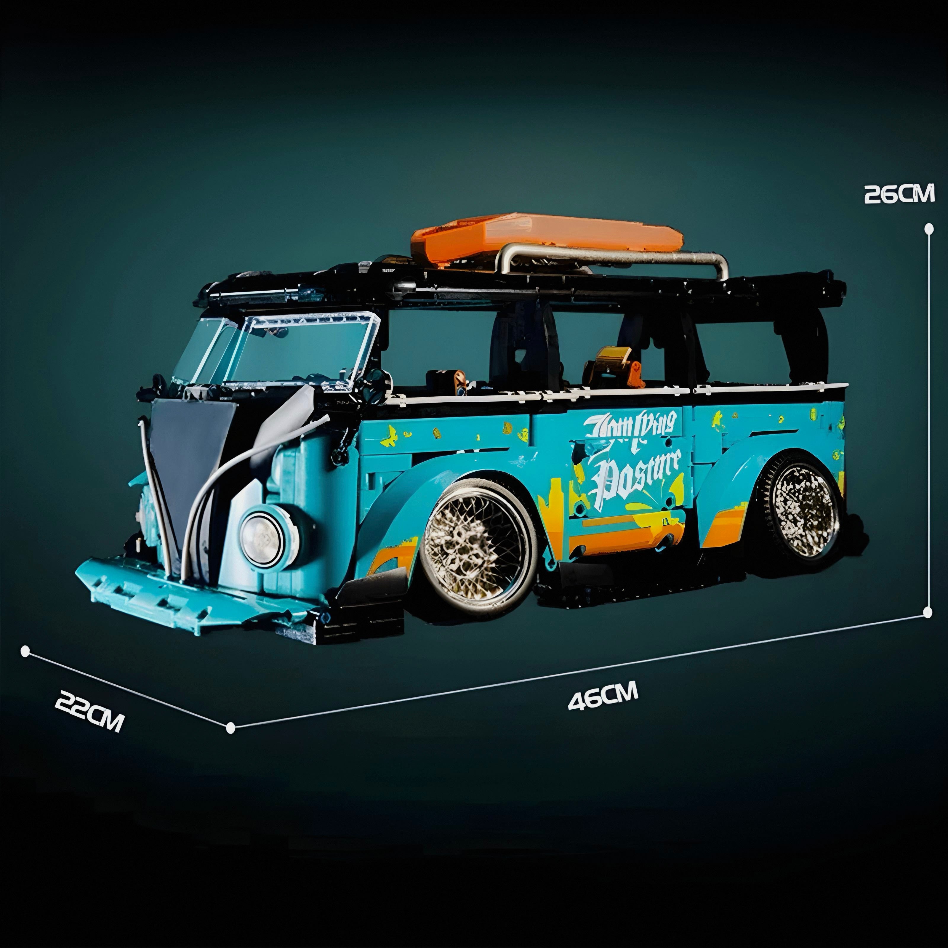 Stanced Classic Campervan | 2549pcs