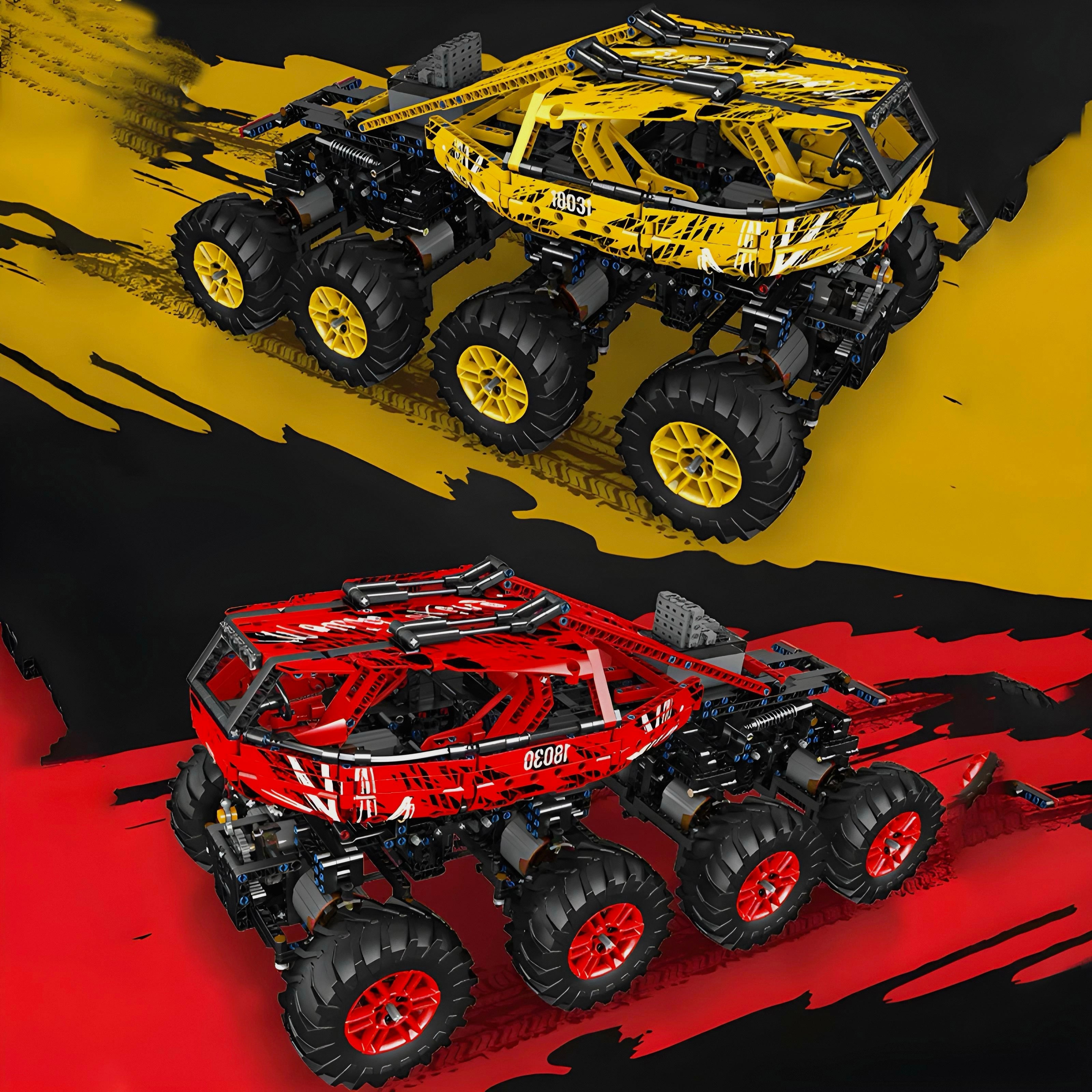 The Ultimate 8 Wheel Drive Off Roader | 1962pcs