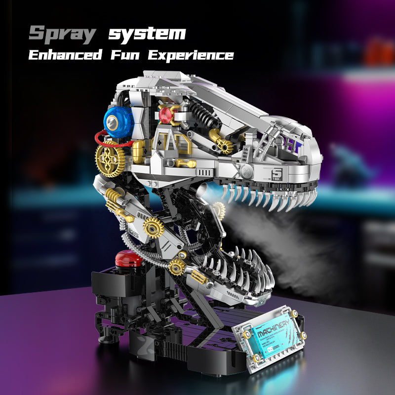 Cyber T-Rex Head | 918pcs | Block World