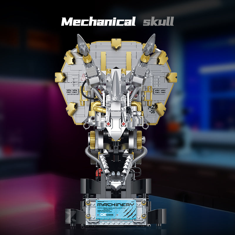 Cyber Triceratops Head | 928pcs | Block World
