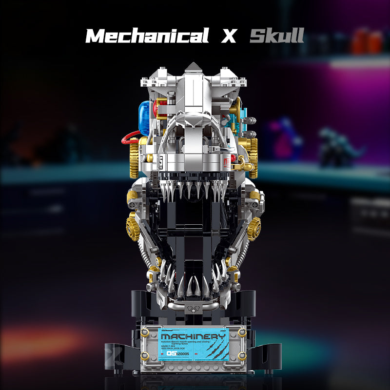Cyber T-Rex Head | 918pcs | Block World
