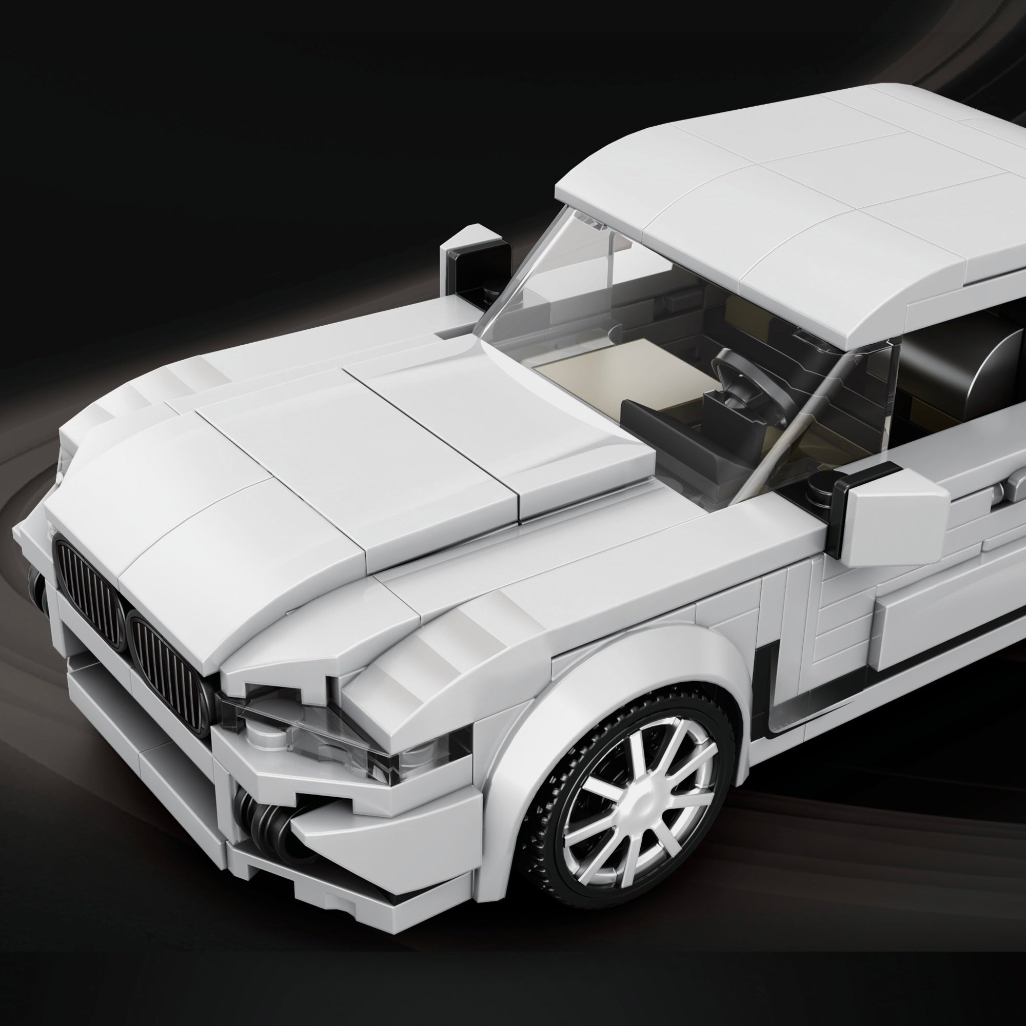 German V12 Luxury Sedan | 396pcs | Block World