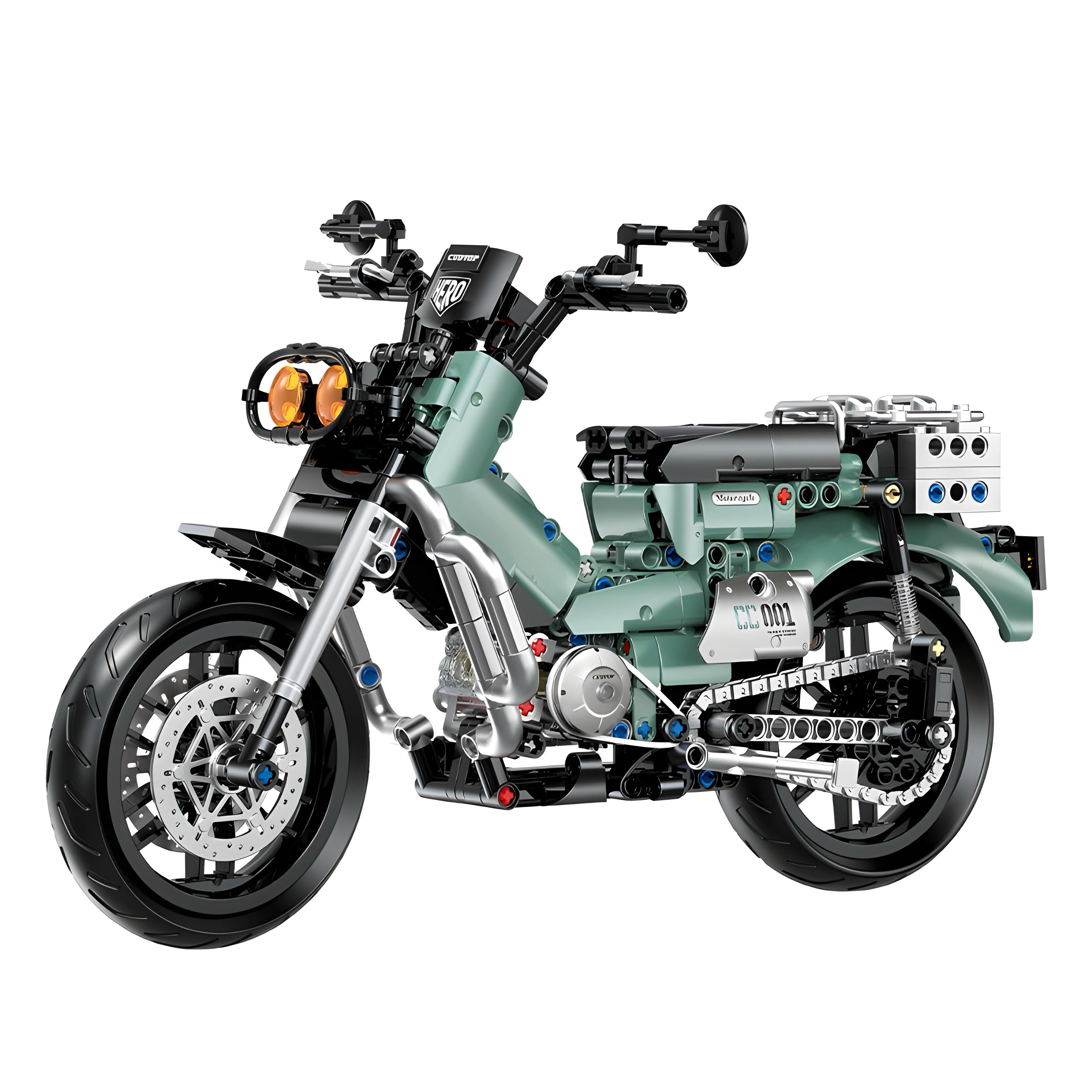 JDM 125cc Bike | 630pcs | Block World