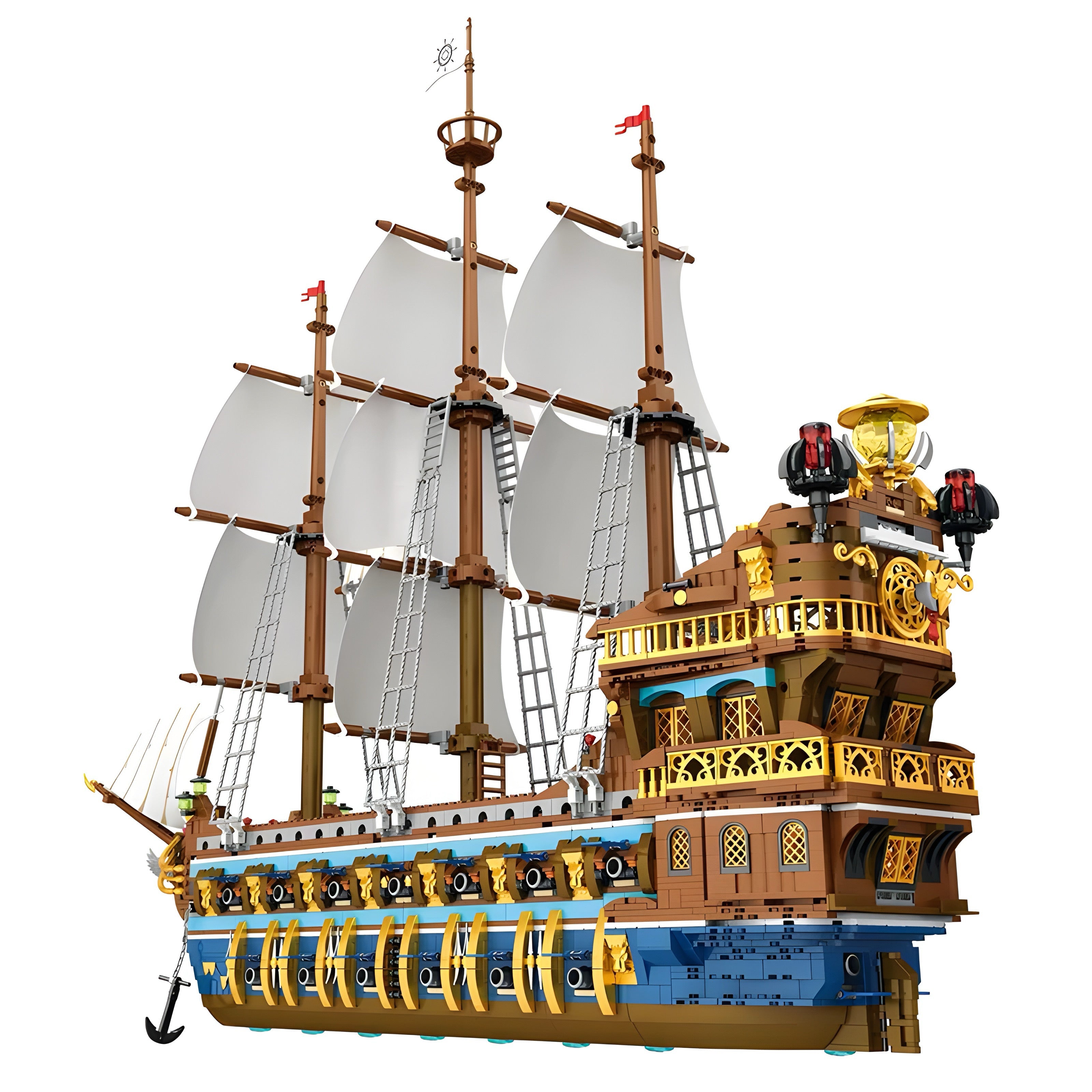 Leader Of The Royal Fleet | 3164pcs | Block World