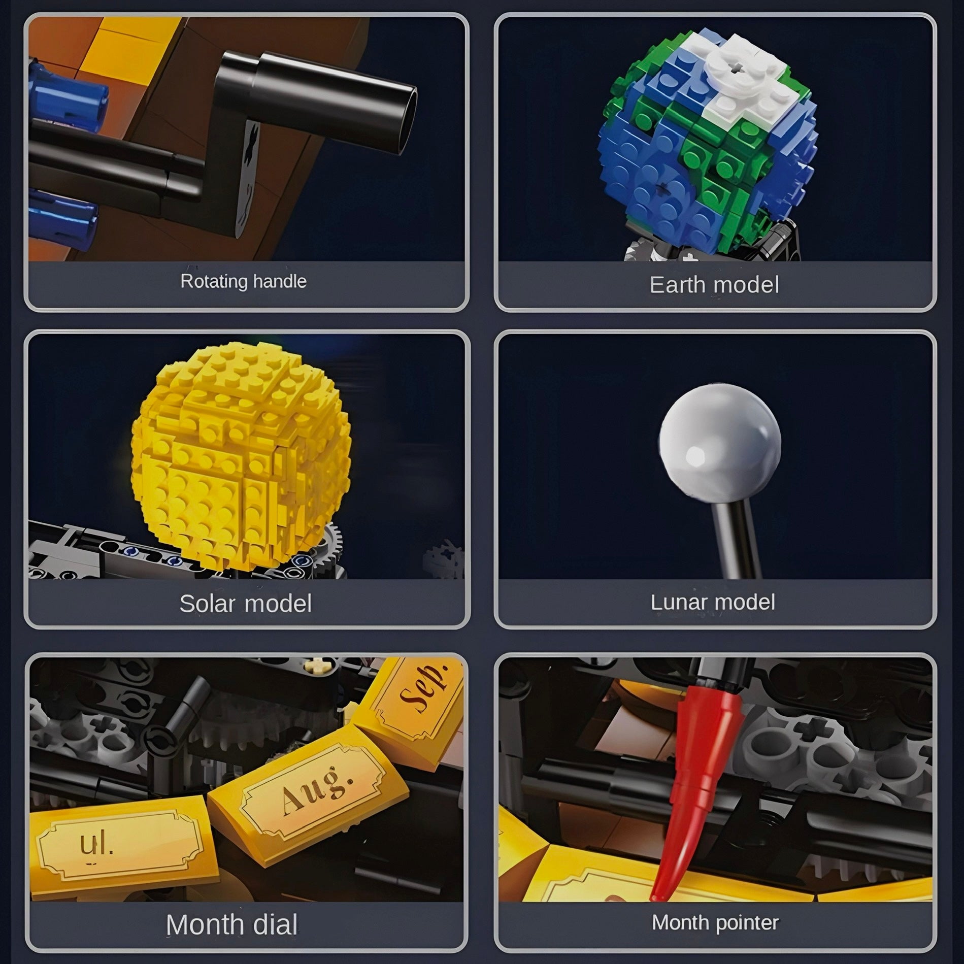 Astrophysics Kinetic Sculpture | 864pcs