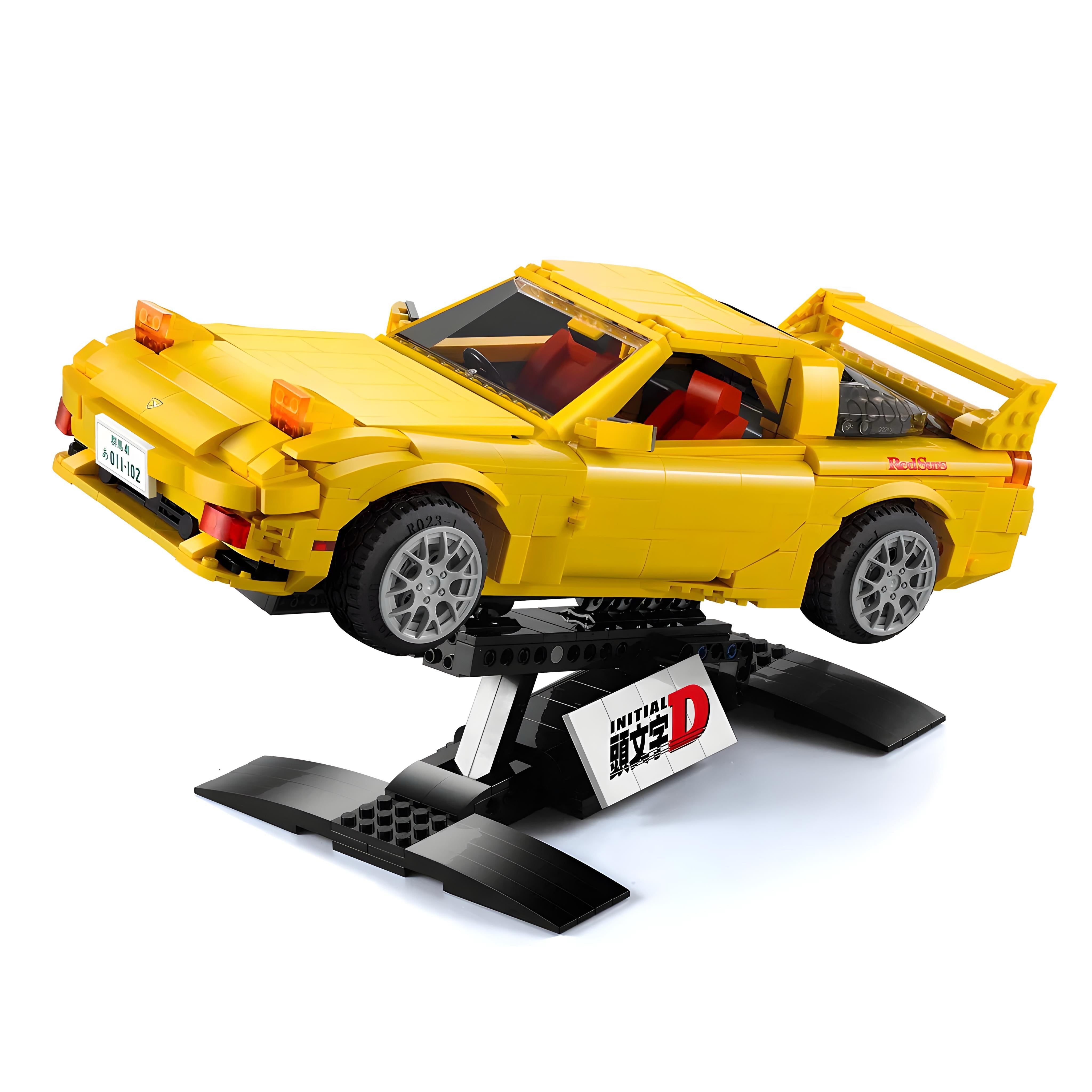 Initial D FD3S RX-7 | 1655pcs | Block World