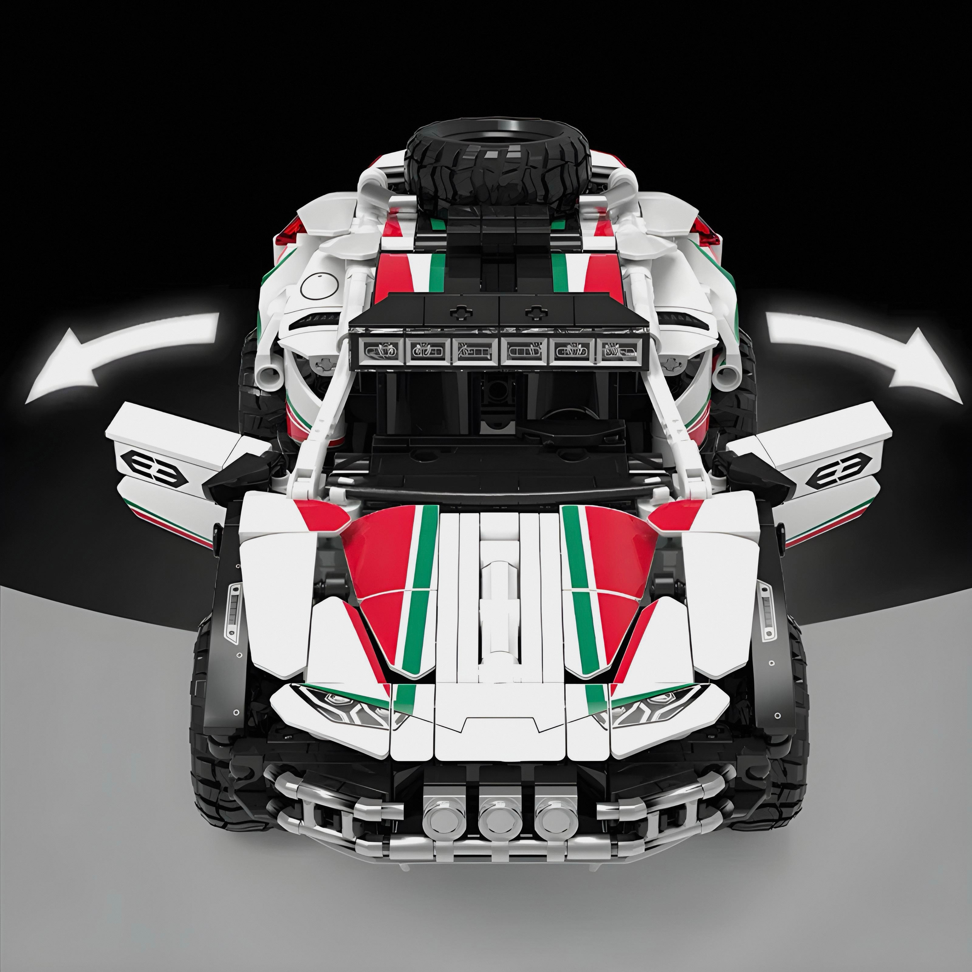 Italian Off-Road Supercar | 678pcs | Block World