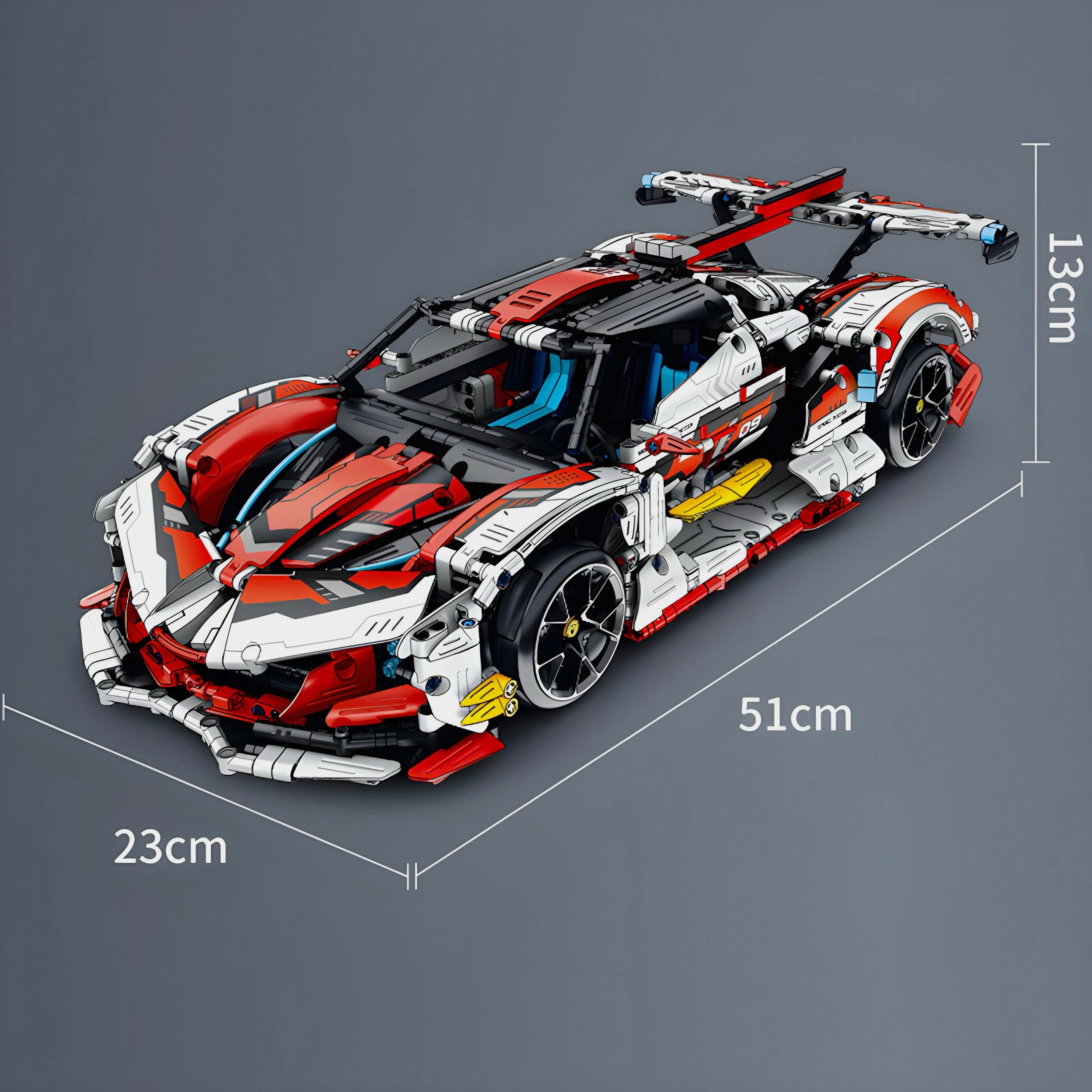 Drifting "intense Emotion" Hypercar | 2731pcs