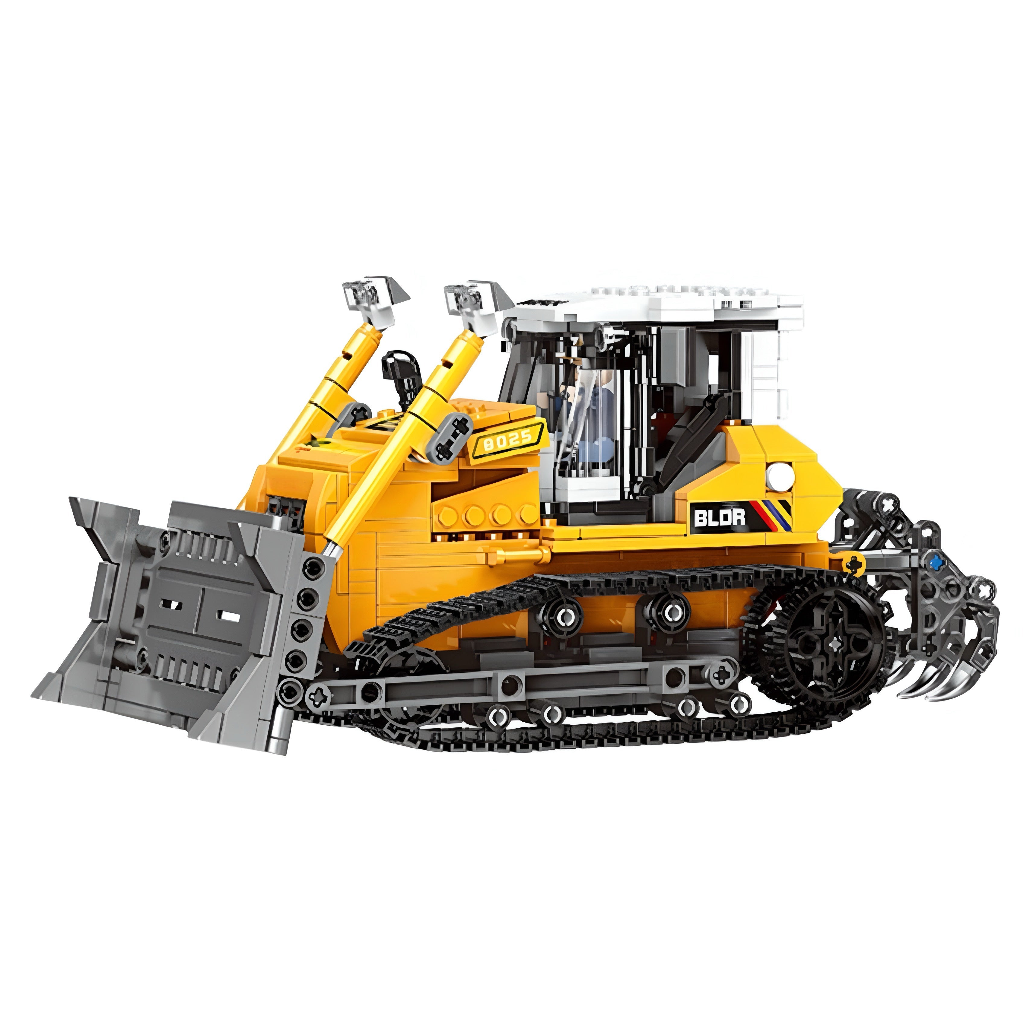 Bulldozer | 704pcs | Block World