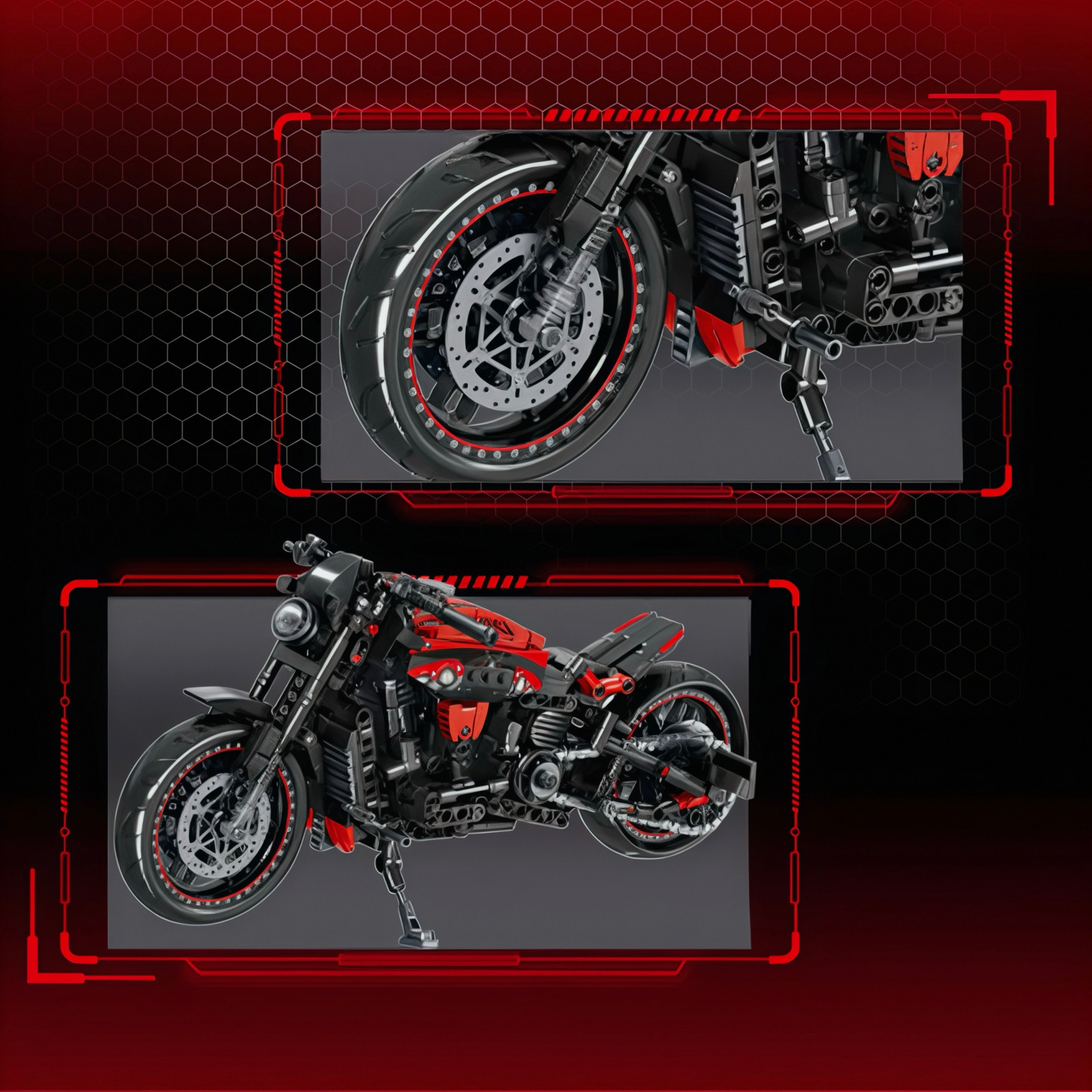 Modern Cruiser Bike | 826pcs
