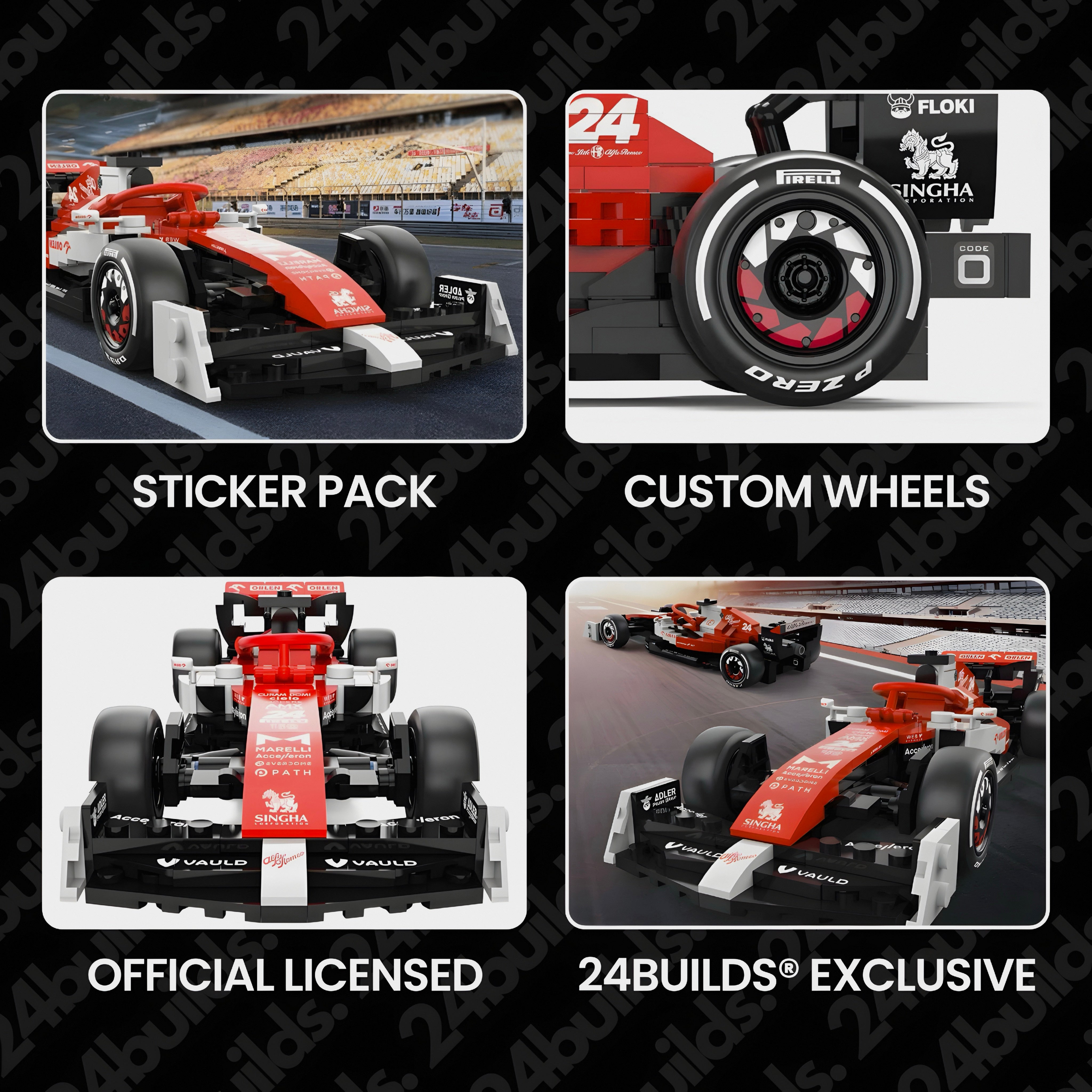 2022 Alfa Romeo F1 C42 | 340pcs | Block World