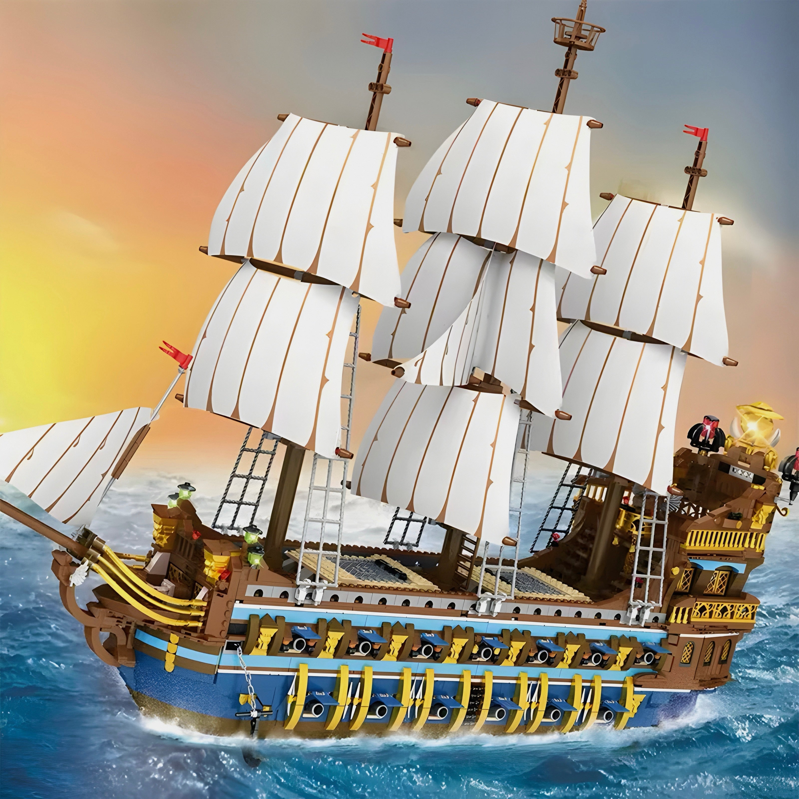 Leader Of The Royal Fleet | 3164pcs | Block World