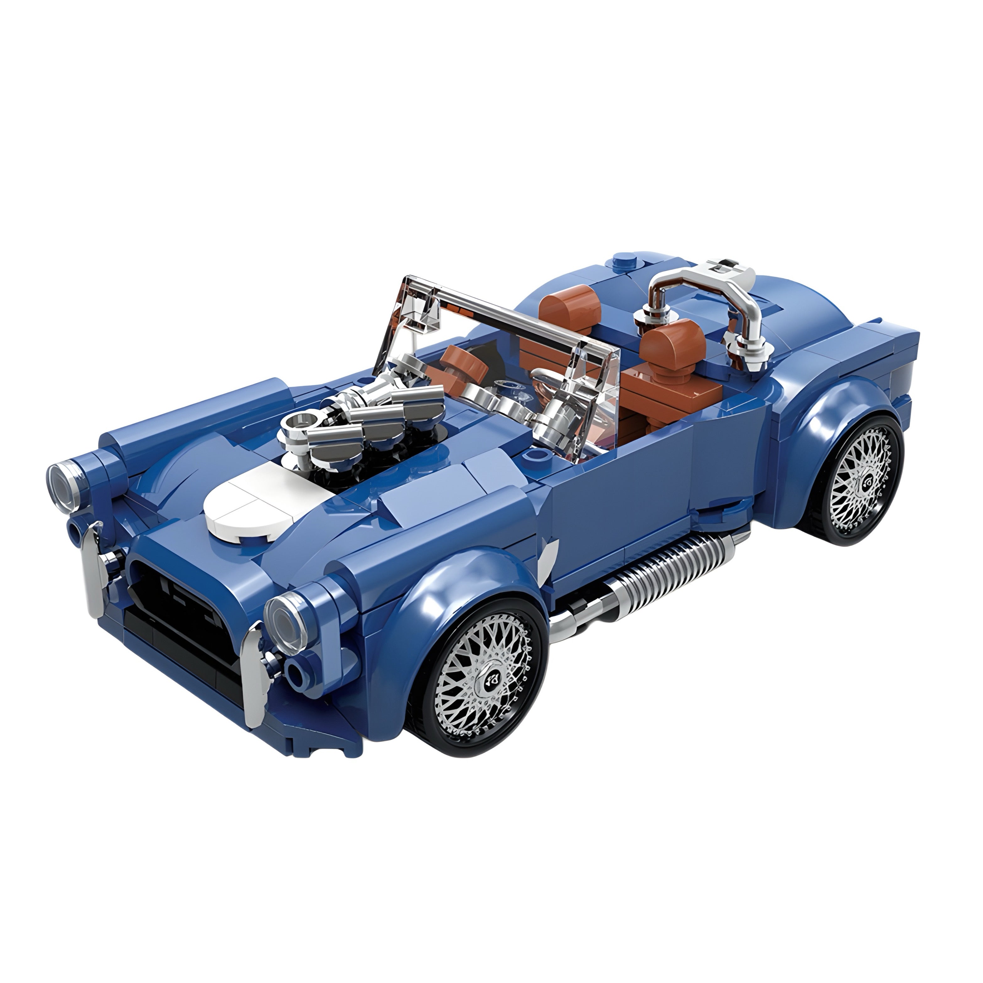 1966 Muscle Car Icon | 328pcs | Block World