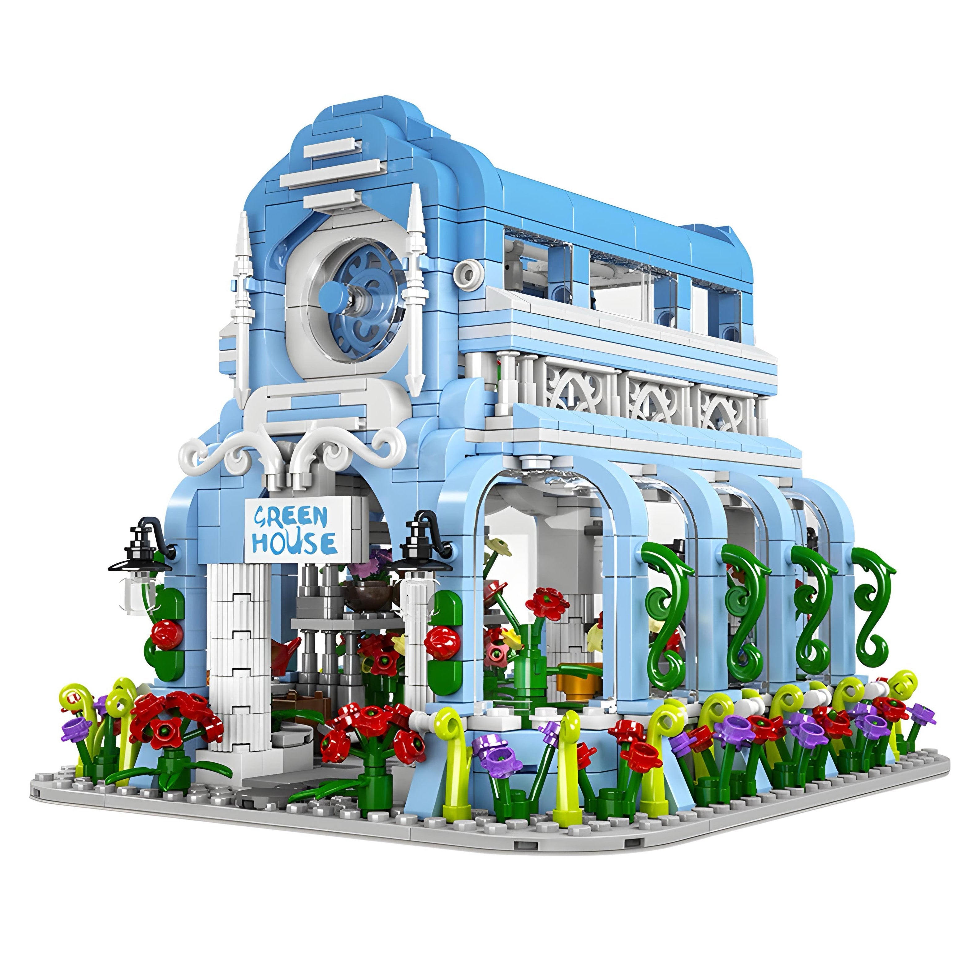 Green House | 1290pcs | Block World