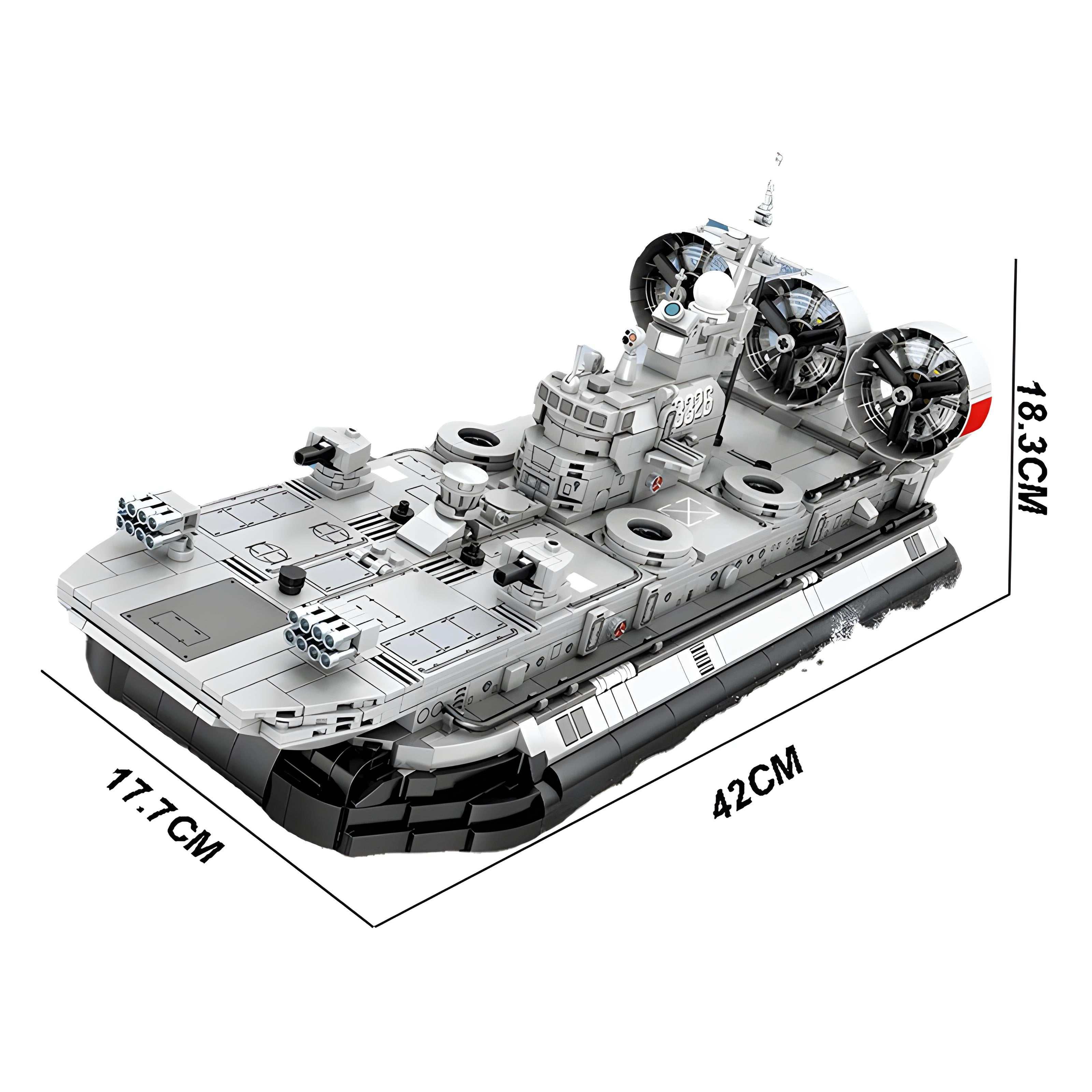 Military Hovercraft | 1442pcs