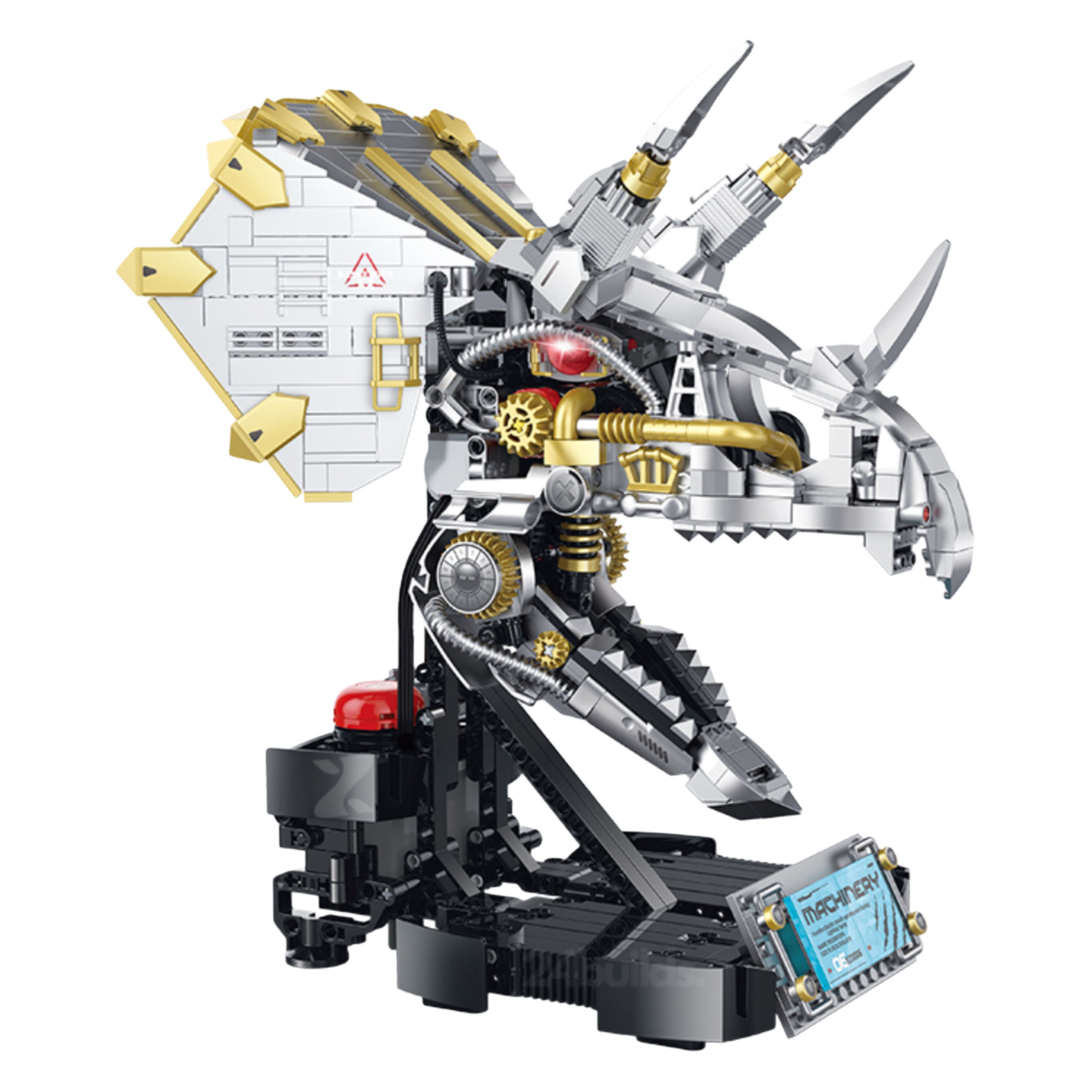 Cyber Triceratops Head | 928pcs | Block World