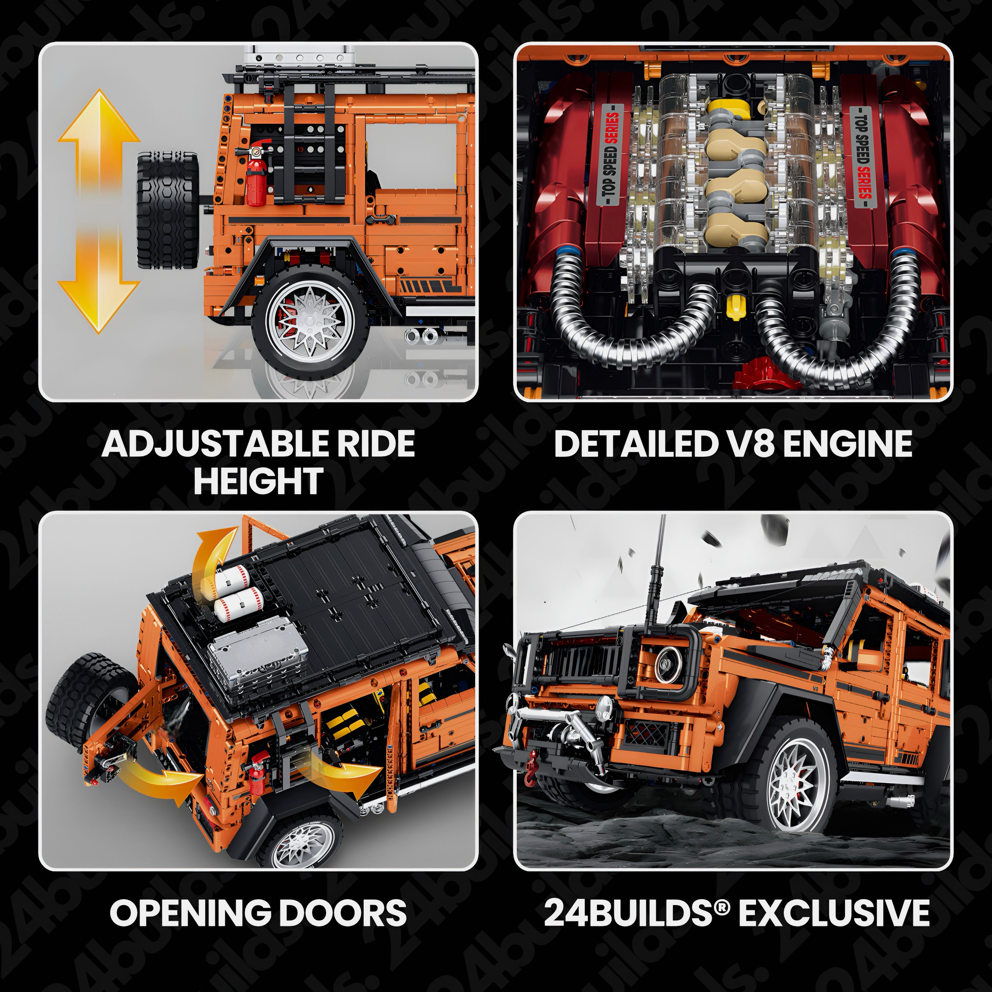 The Ultimate G Wagon | 3916pcs