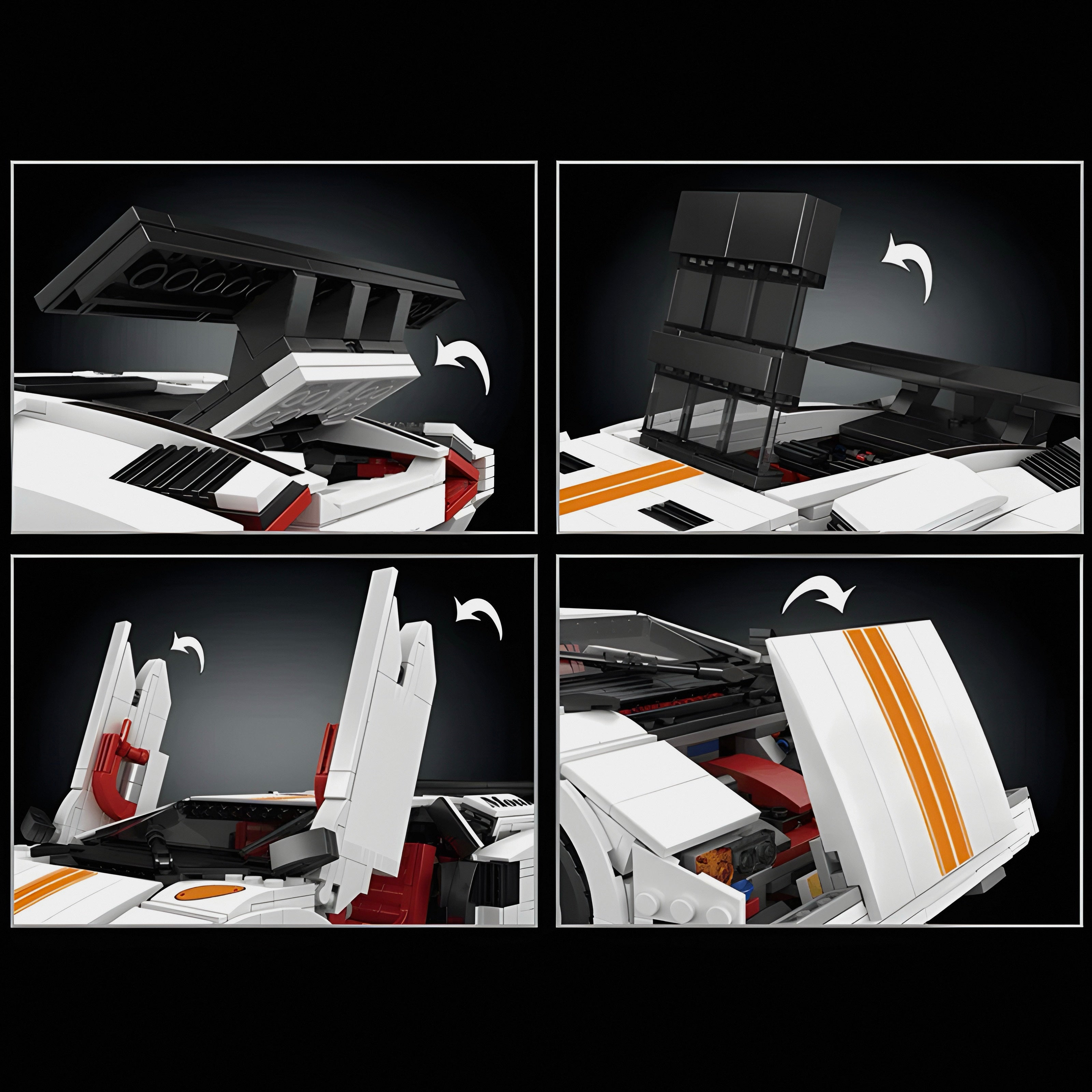 Limited Edition Countach | 1348pcs | Block World