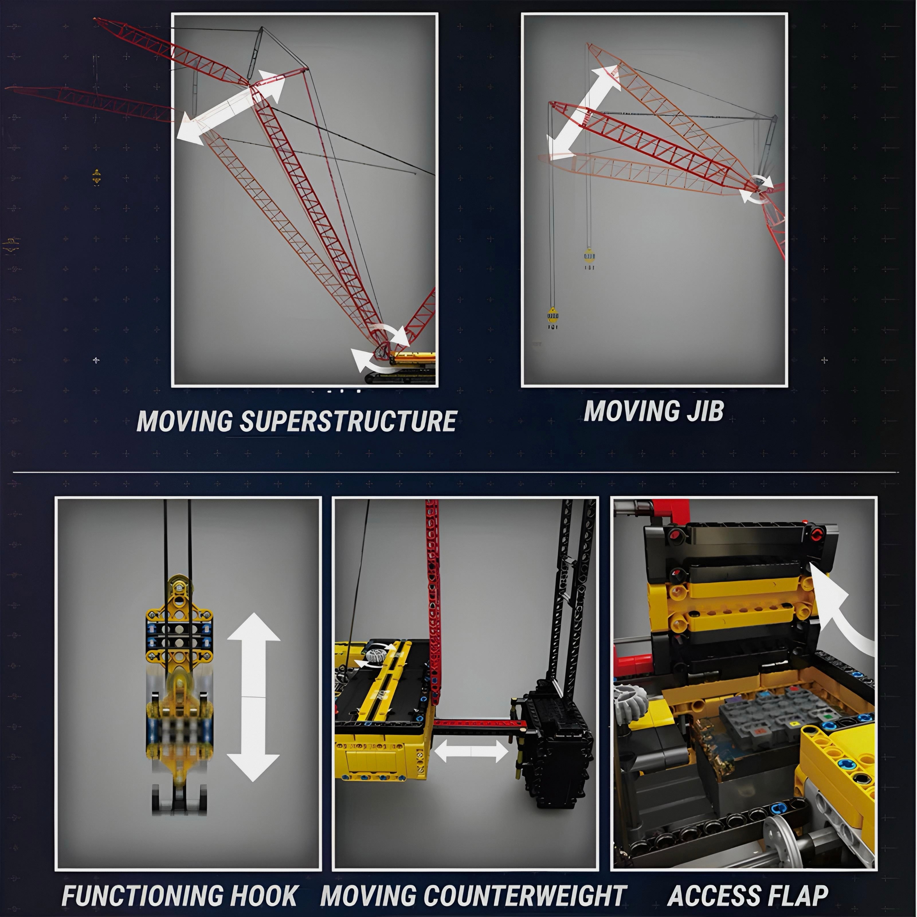 The 210cm Mega Dragline | 4317pcs