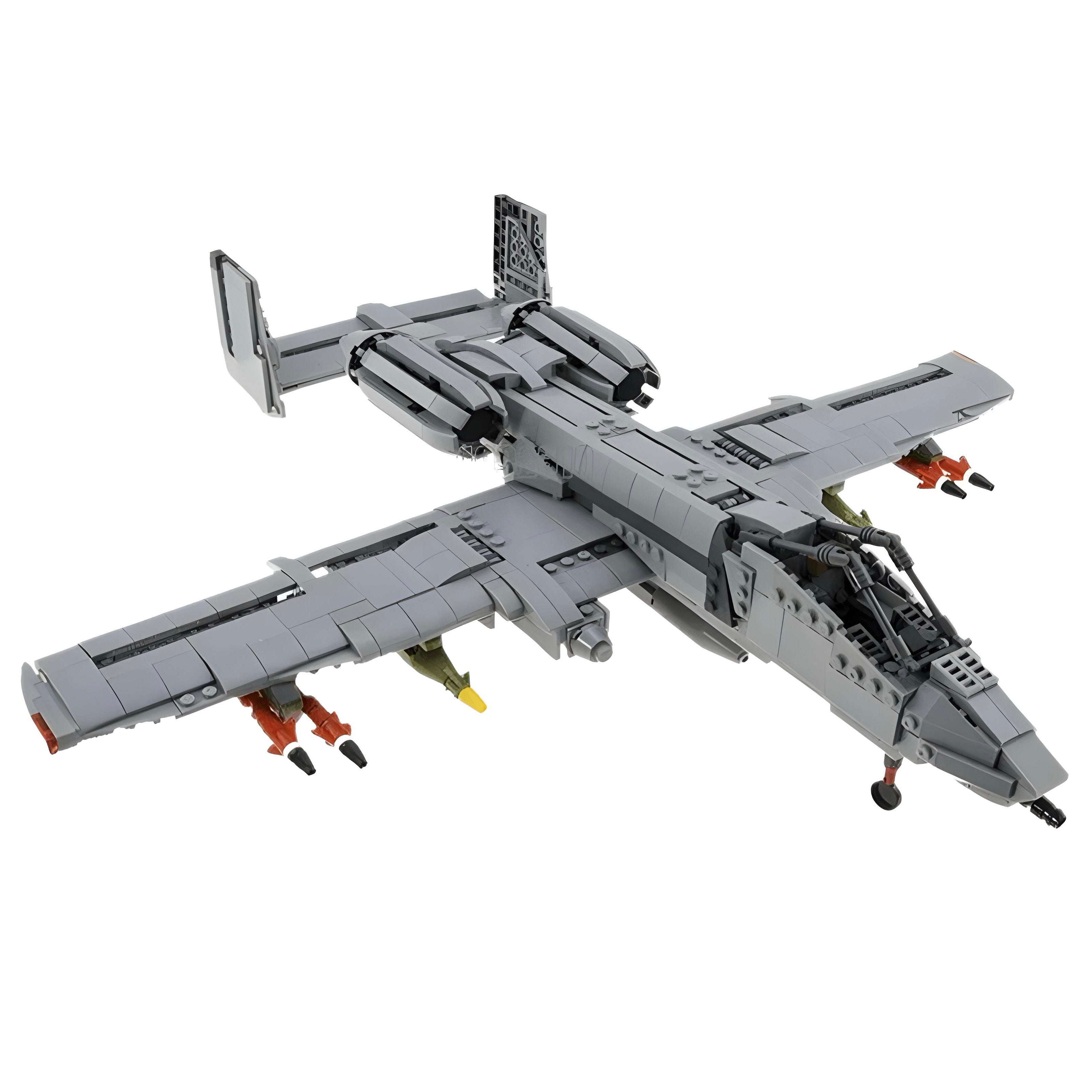 A-10 Ground Attack Aircraft | 1049pcs | Block World