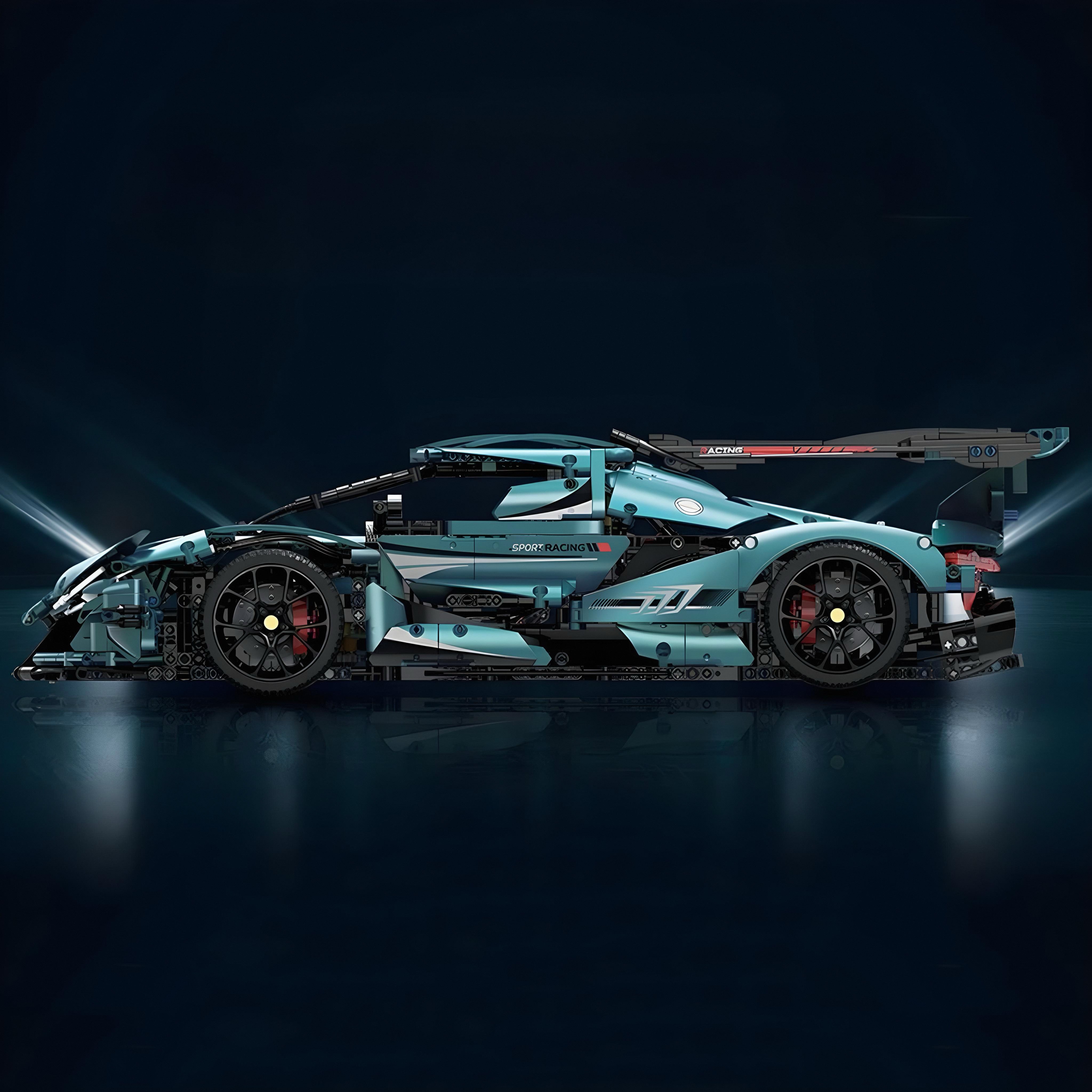 Satin Blue "intense Emotion" Hypercar | 3468pcs