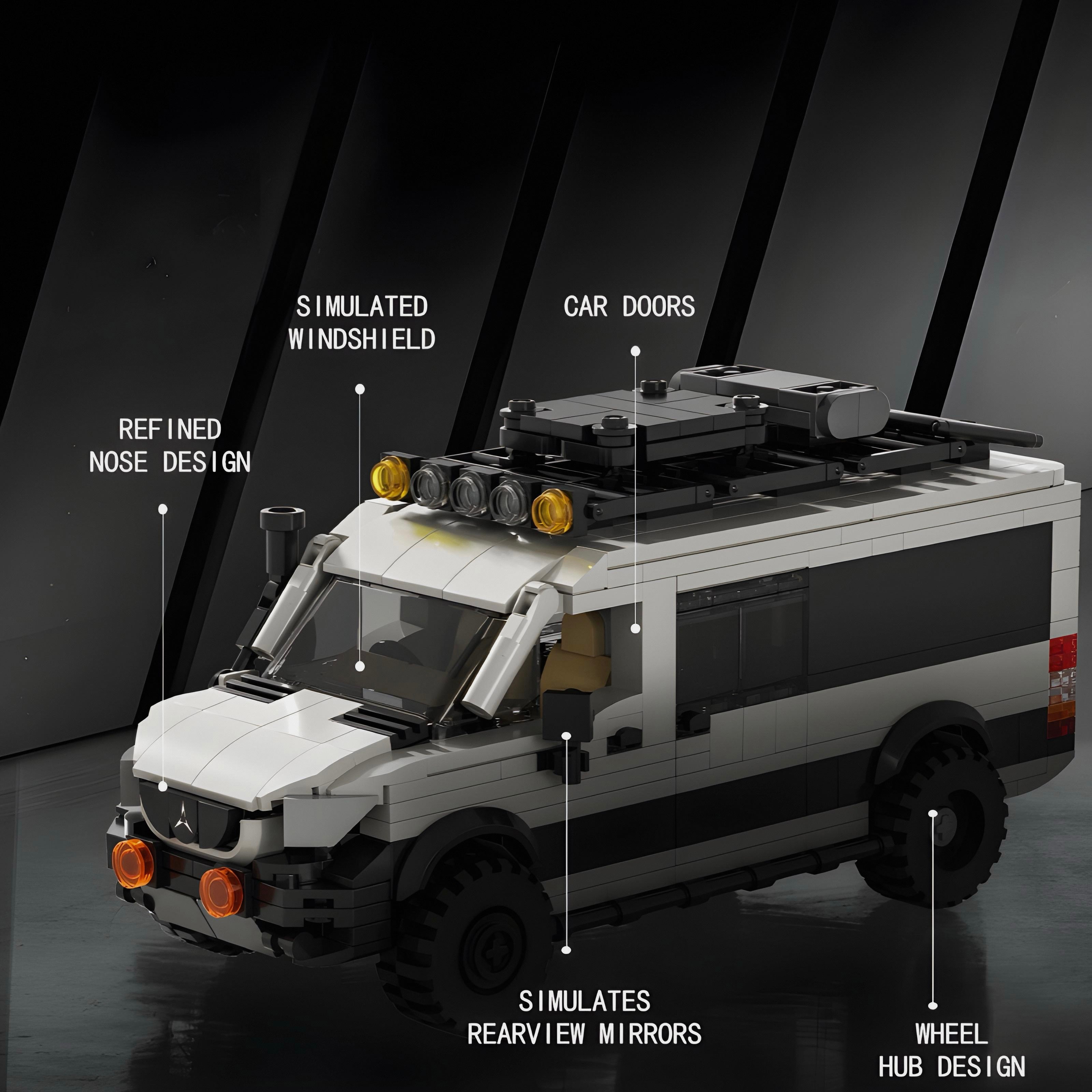 Sprinter 4x4 Off Roader | 580pcs