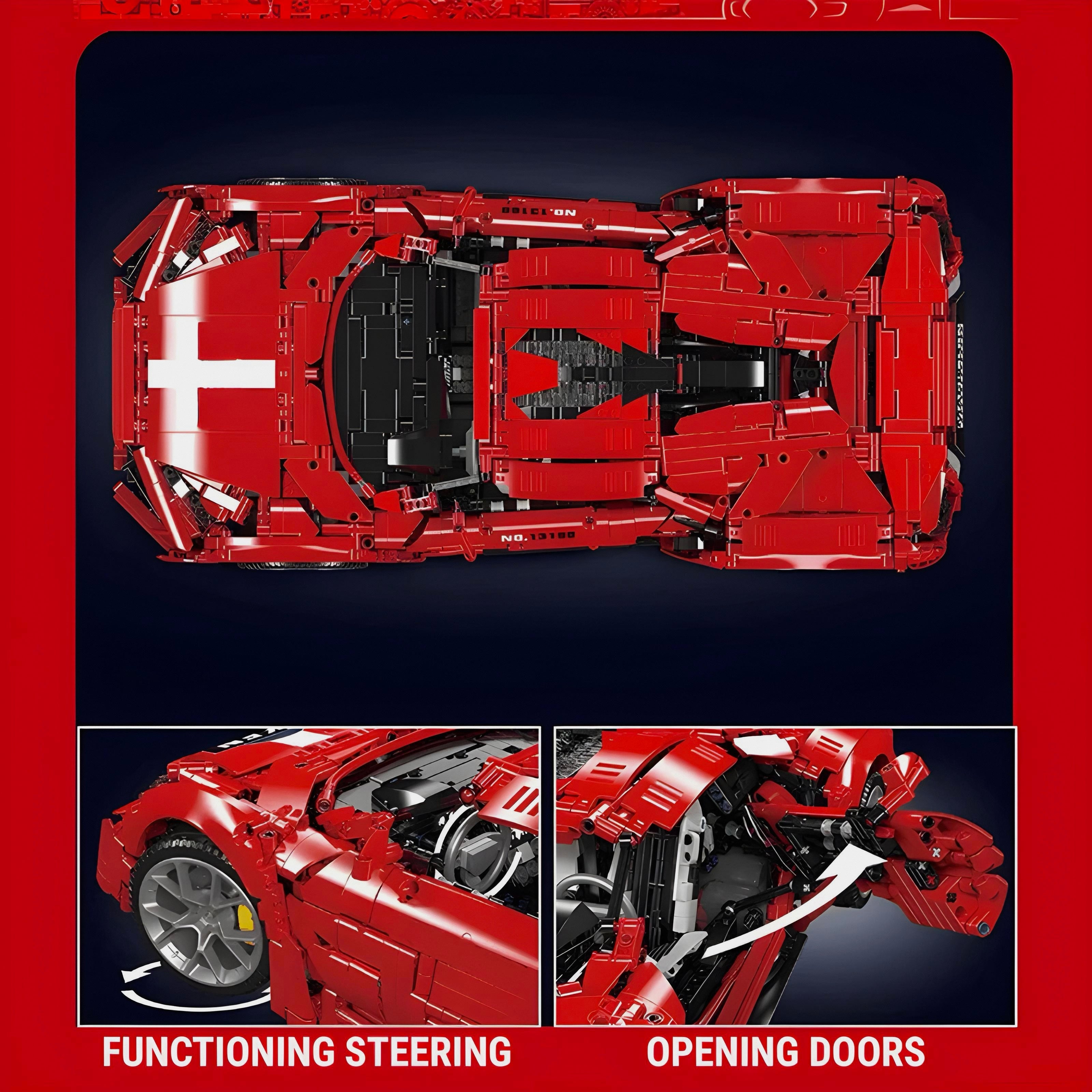 Lebanese Hypercar | 4070pcs | Block World