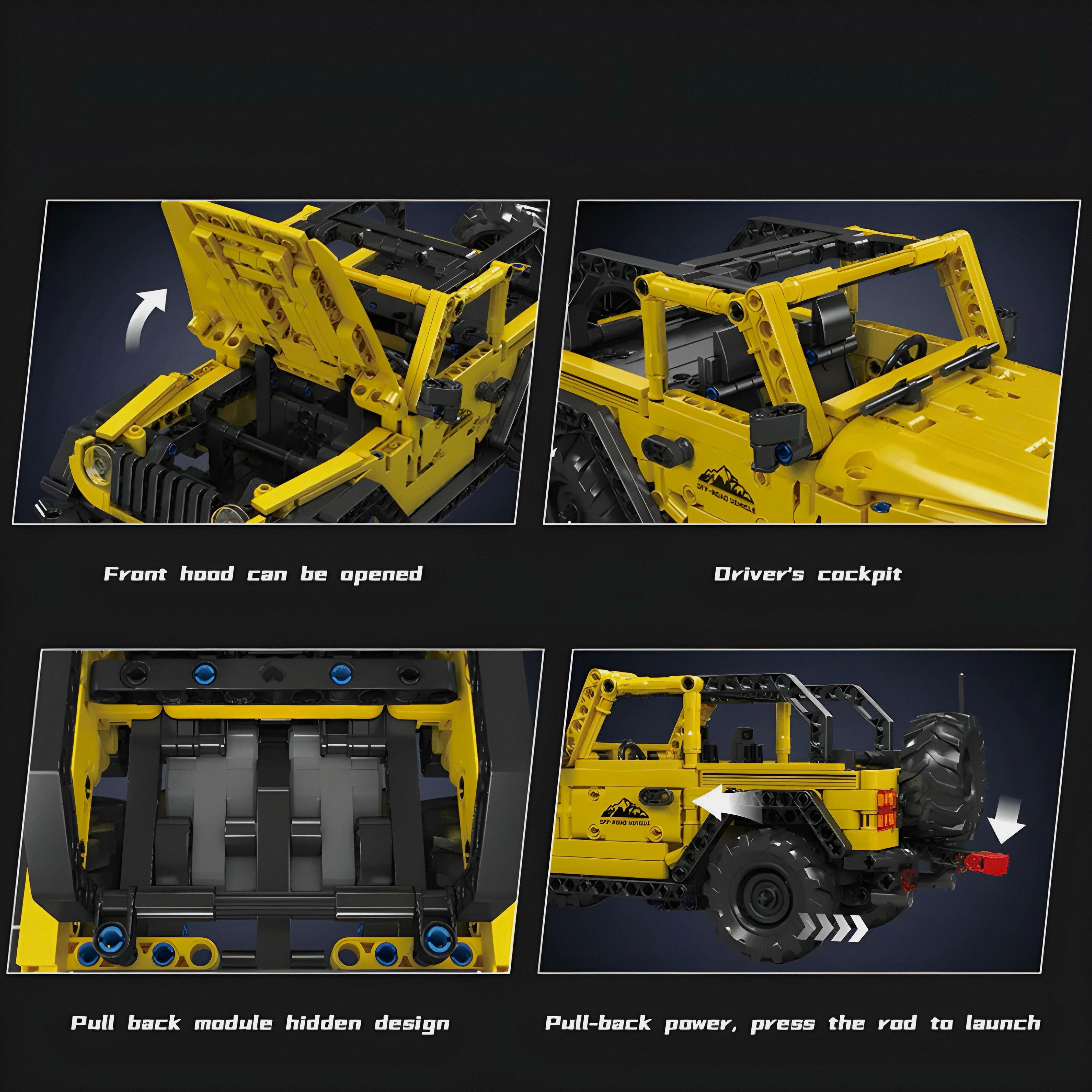 Convertible Off Roader | 745pcs | Block World