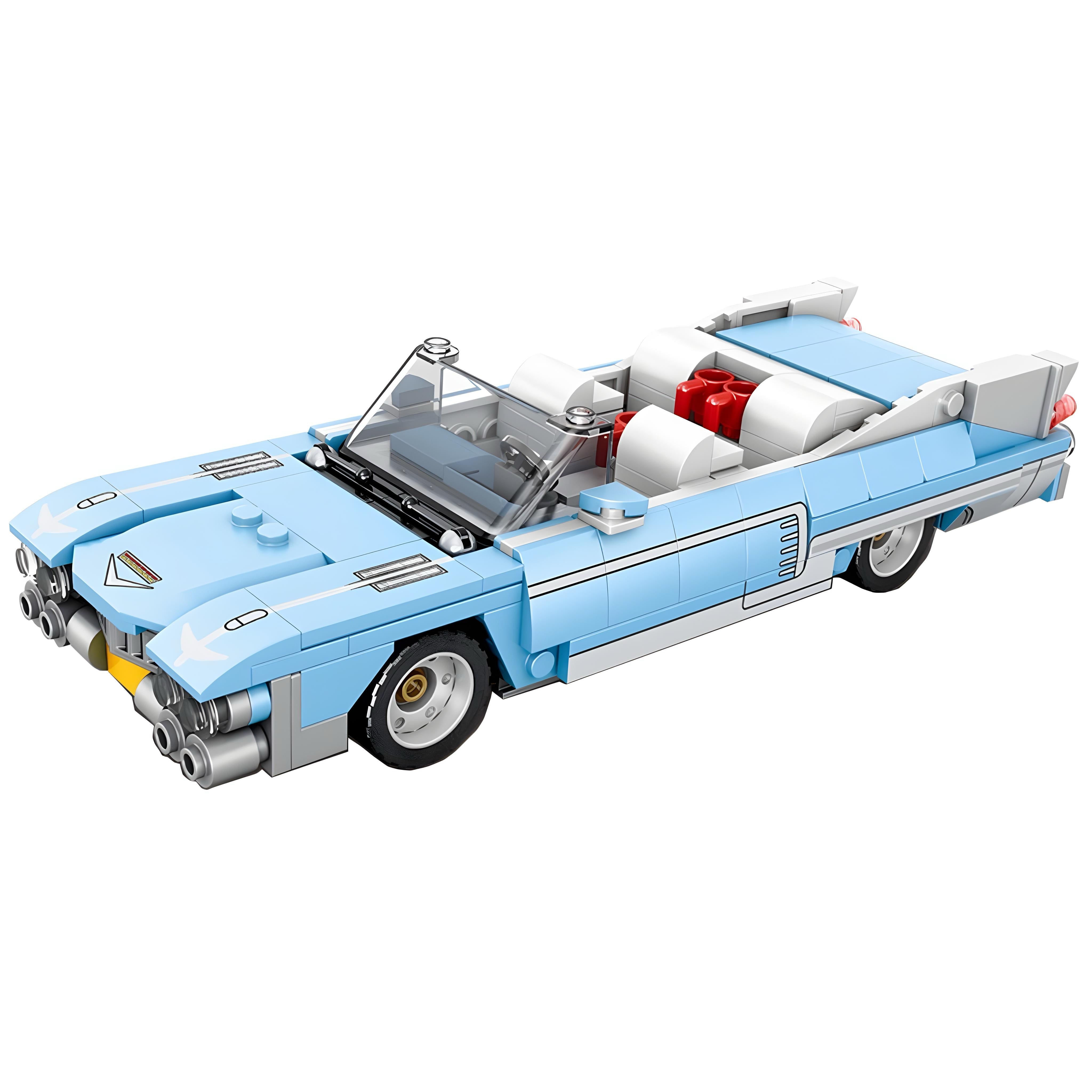 Baby Blue 1957 Coupe | 309pcs | Block World
