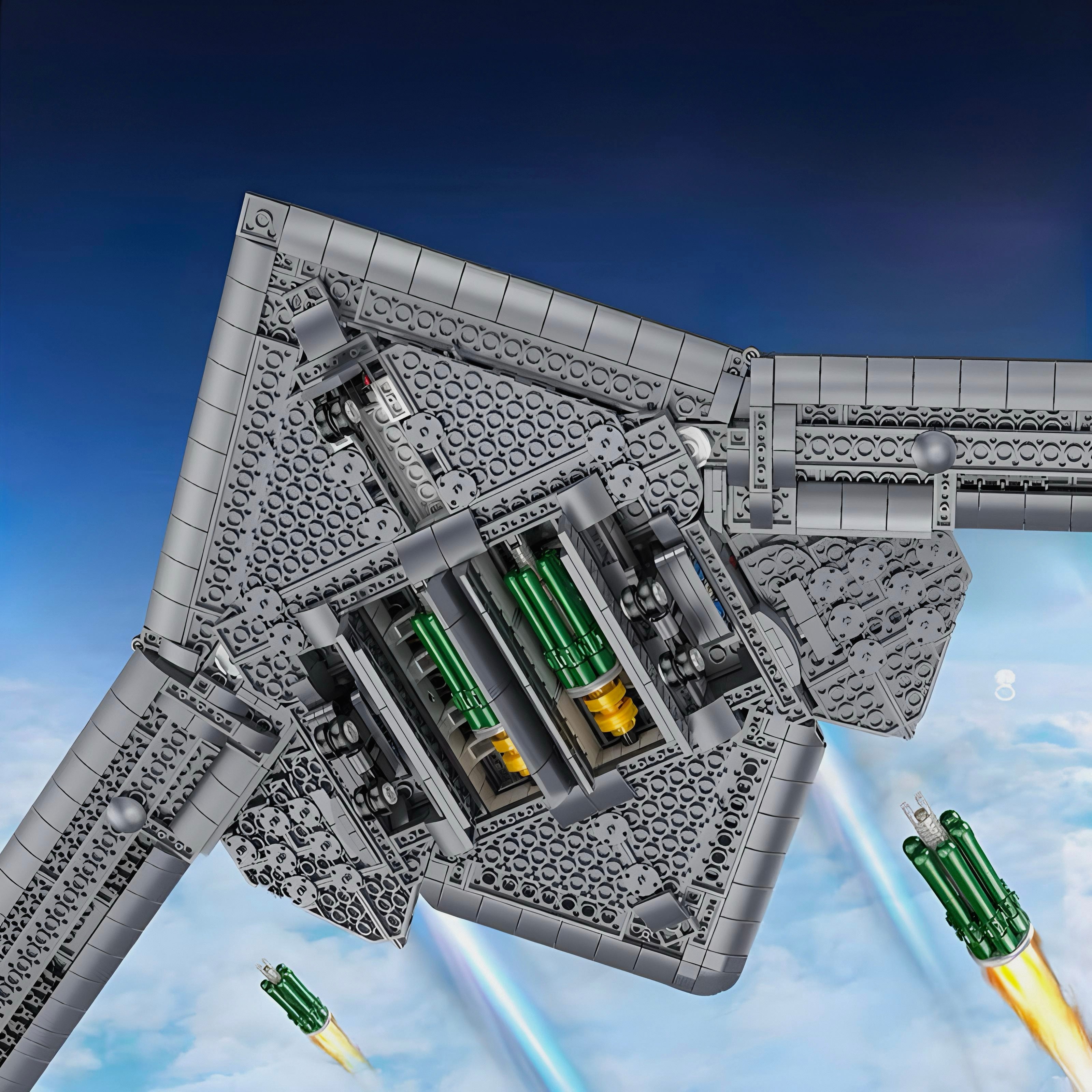 H-20 Long Range Bomber | 1380pcs | Block World