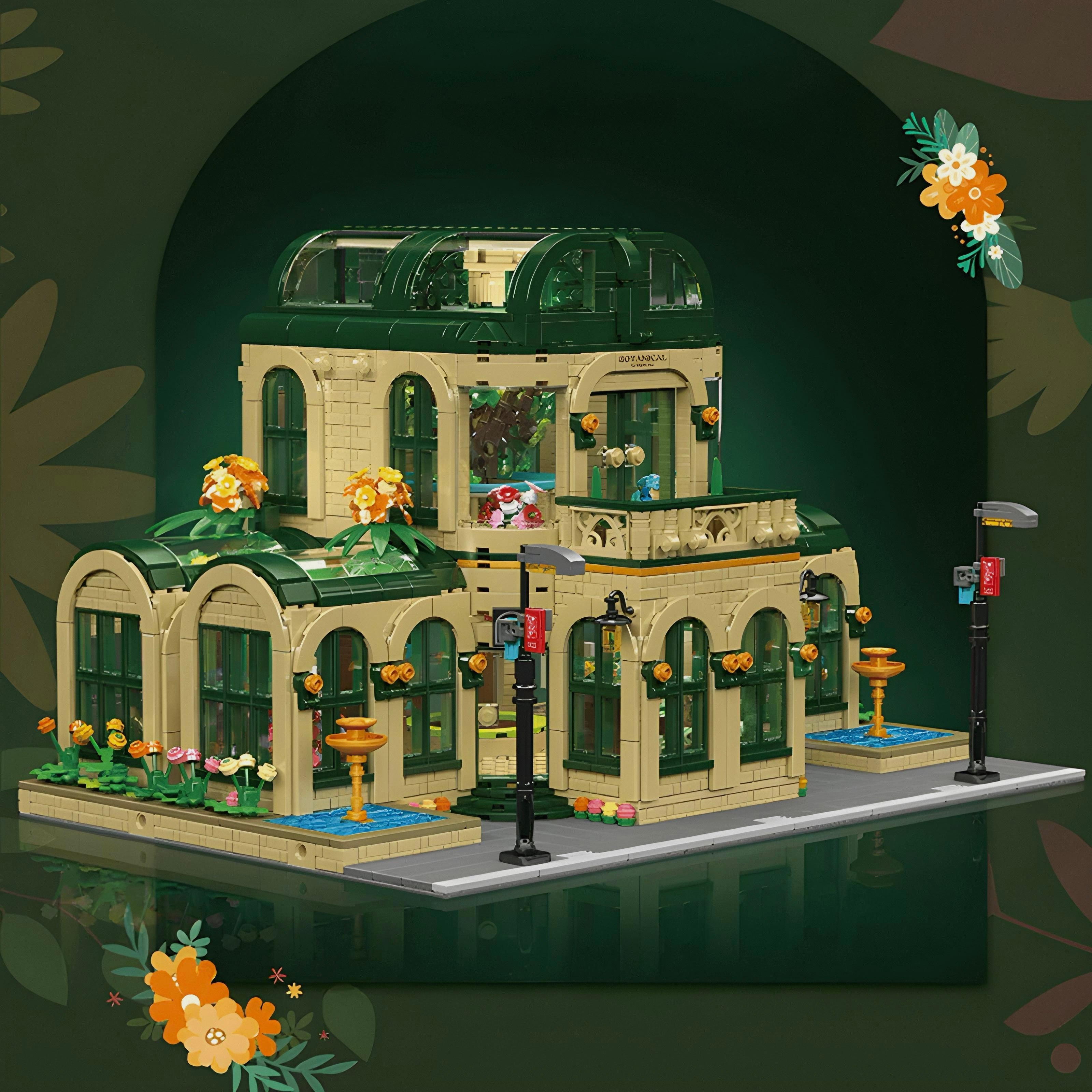 Dome Botanical Gardens | 3382pcs | Block World