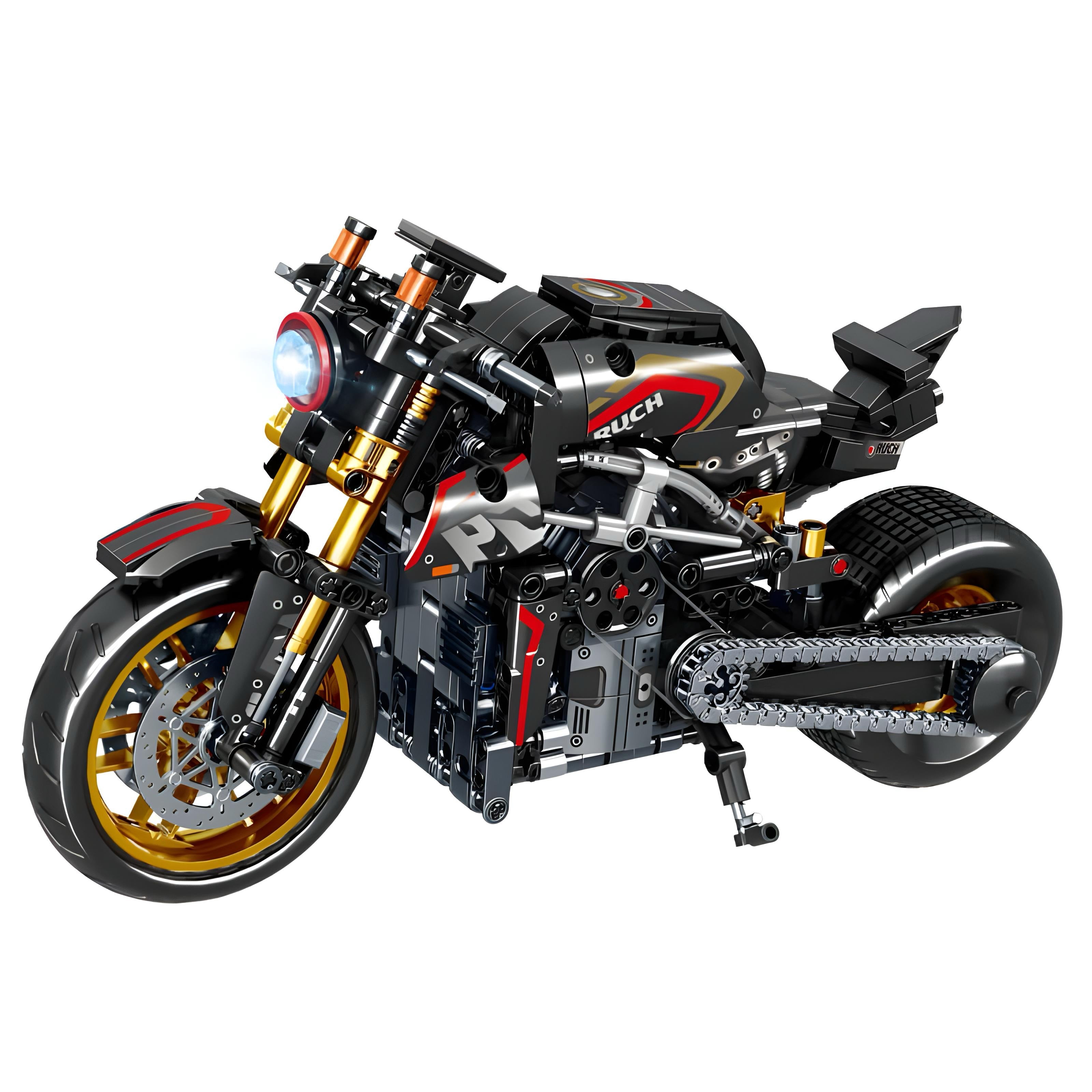 Devil Carbon Sports Bike | 771pcs | Block World