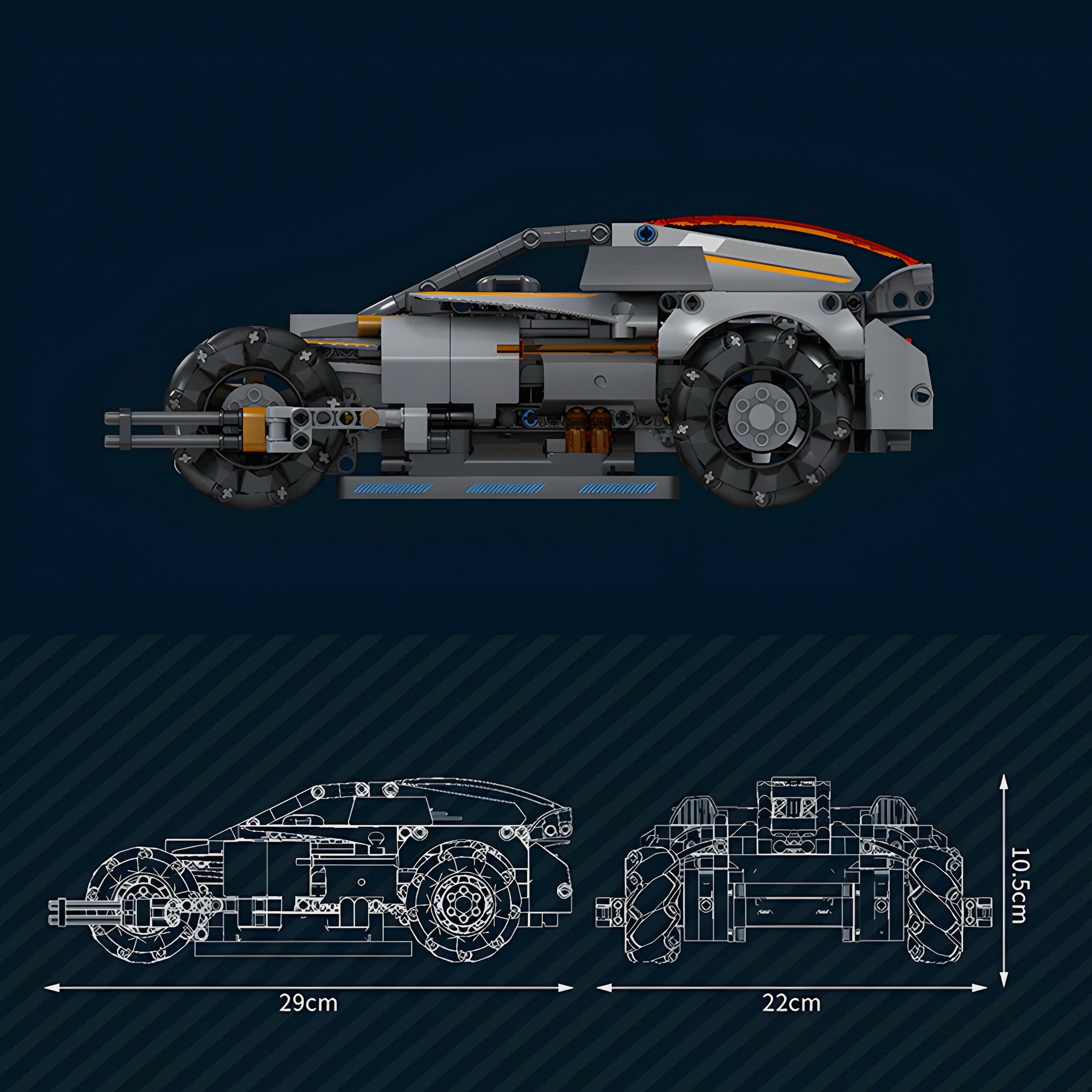 Remote Controlled Omnitank | 556pcs