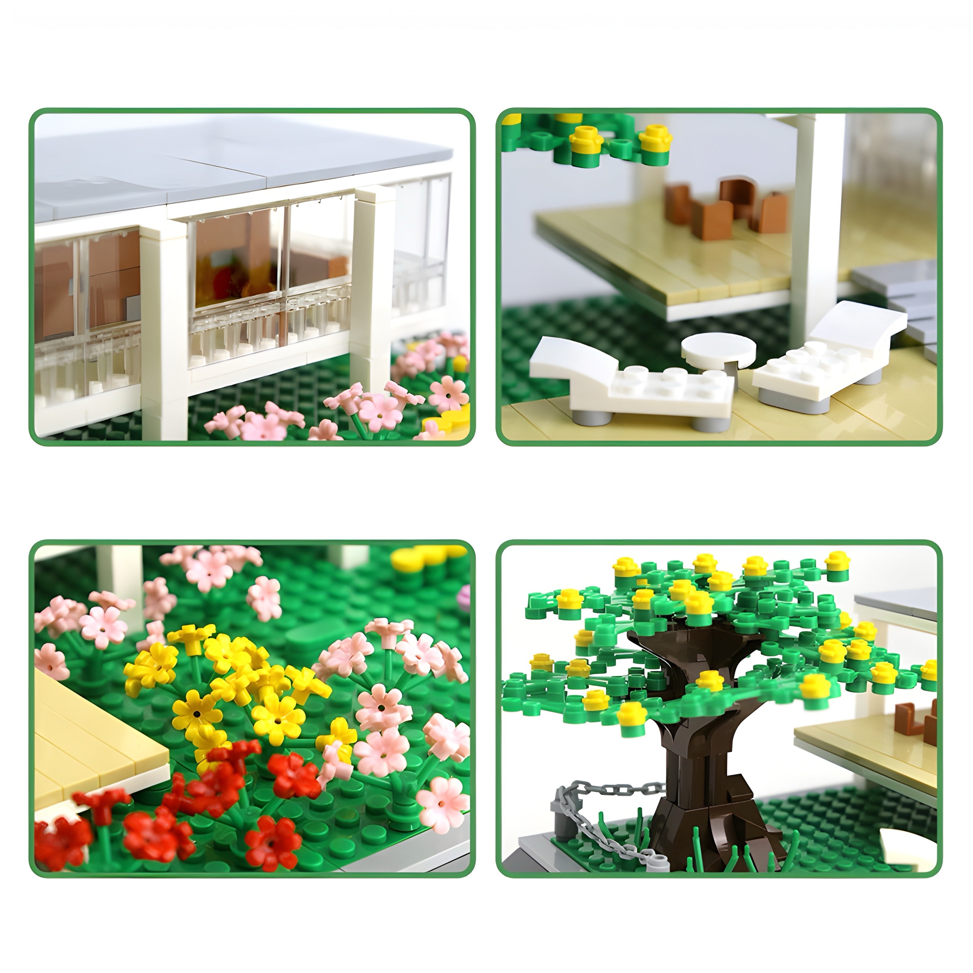 Farnsworth House | 664pcs | Block World