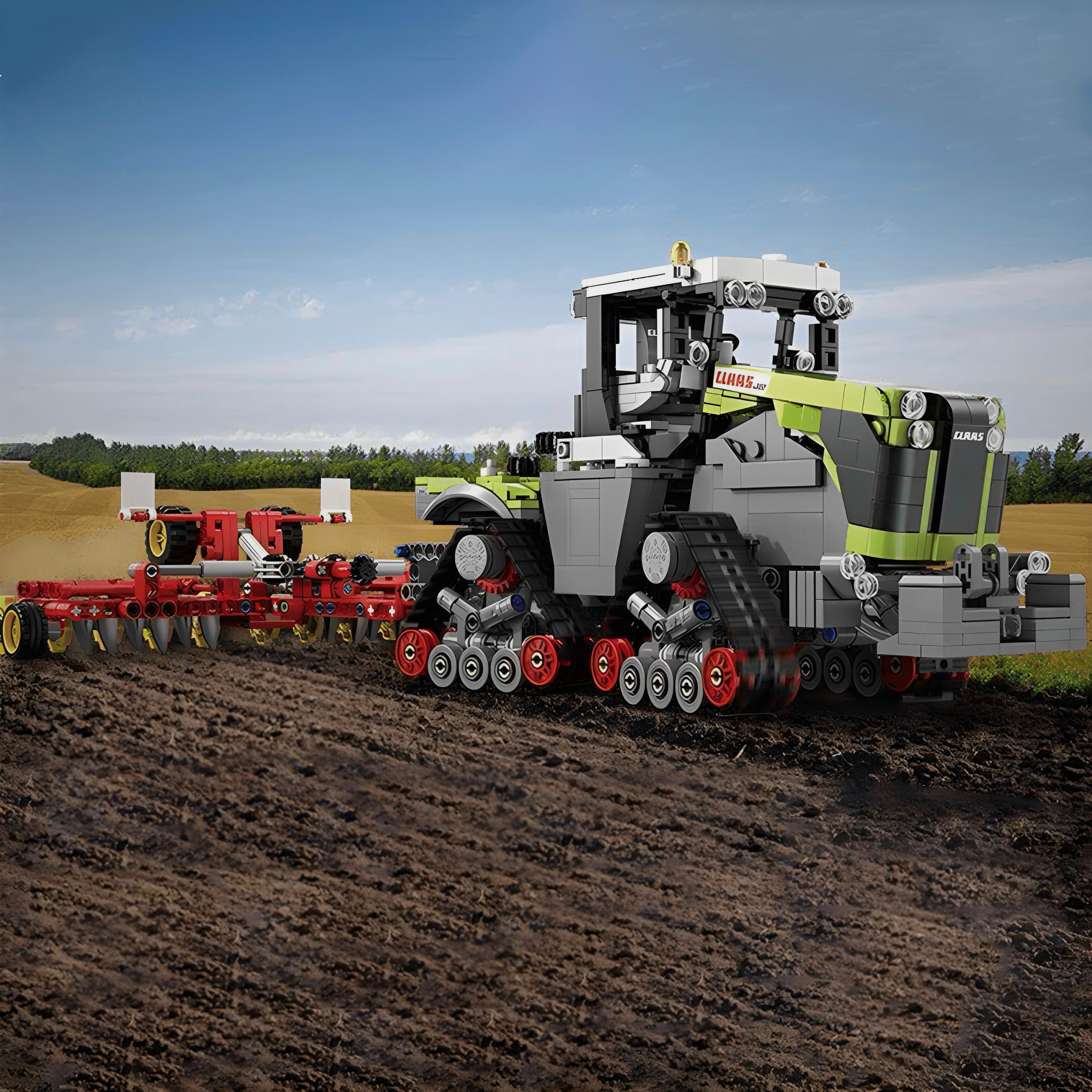 Claas Xerion 5000 Trac TS | 1336pcs | Block World