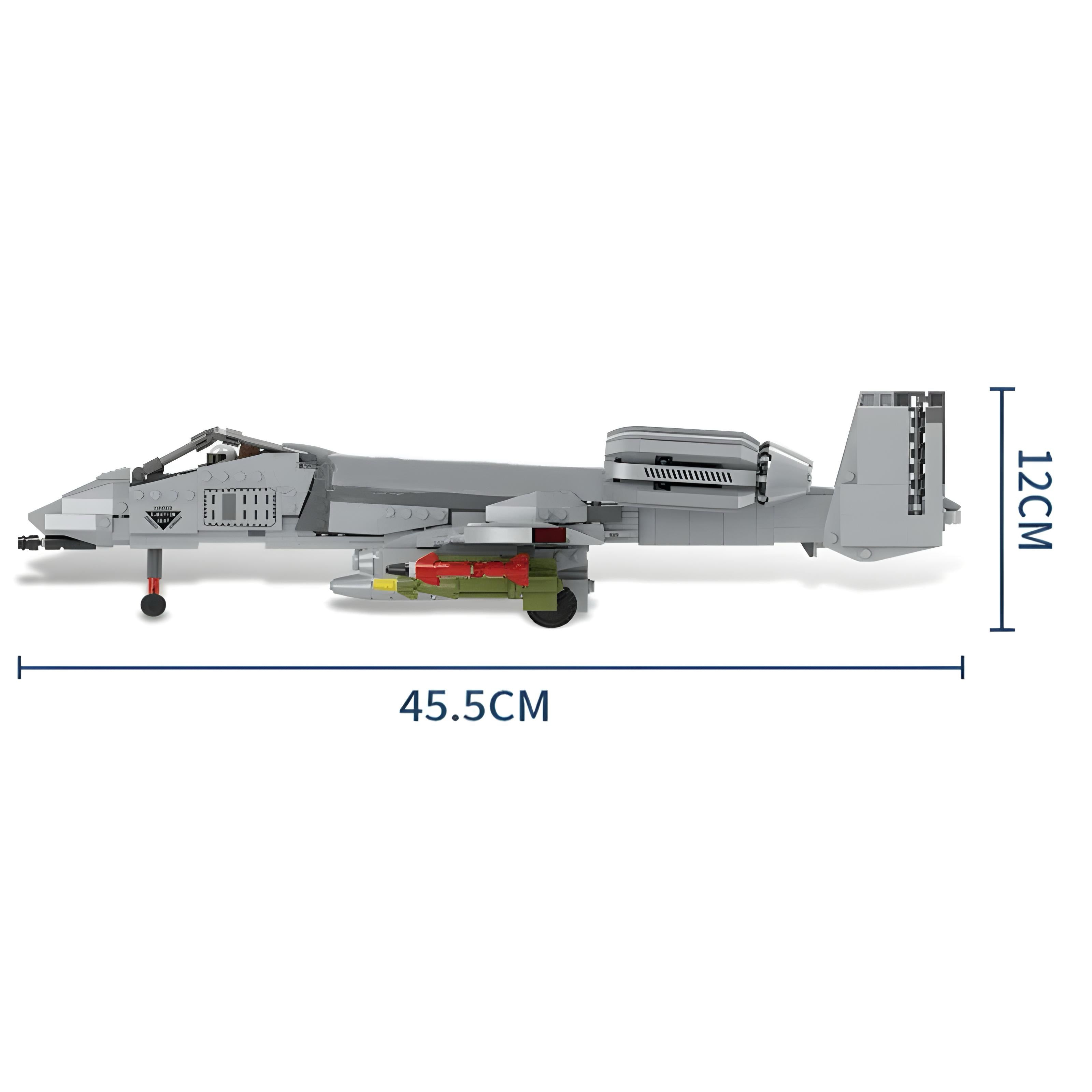 A-10 Ground Attack Aircraft | 1049pcs | Block World