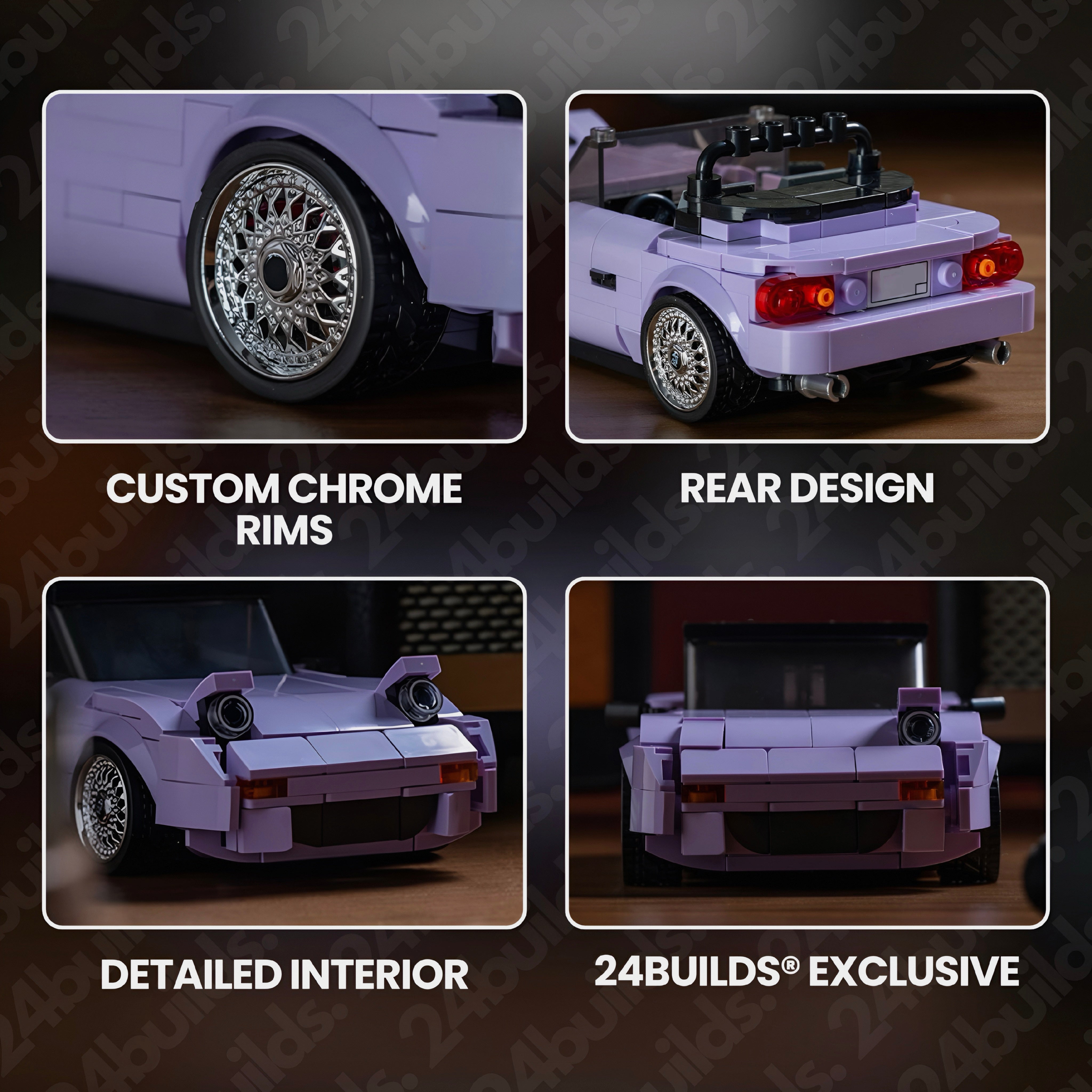 JDM Classic Roadster | 372pcs | Block World