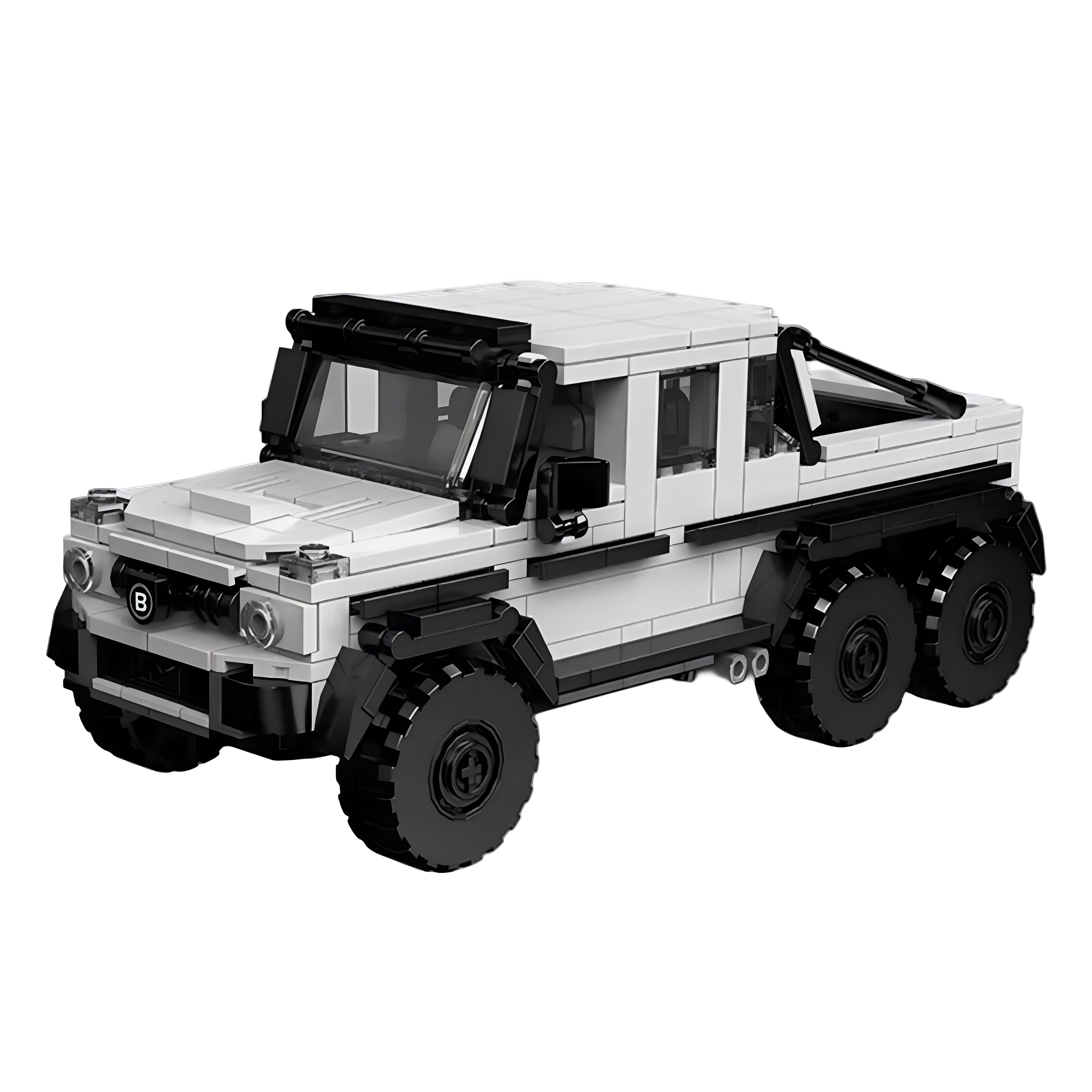 6x6 German Off Roader | 582pcs | Block World