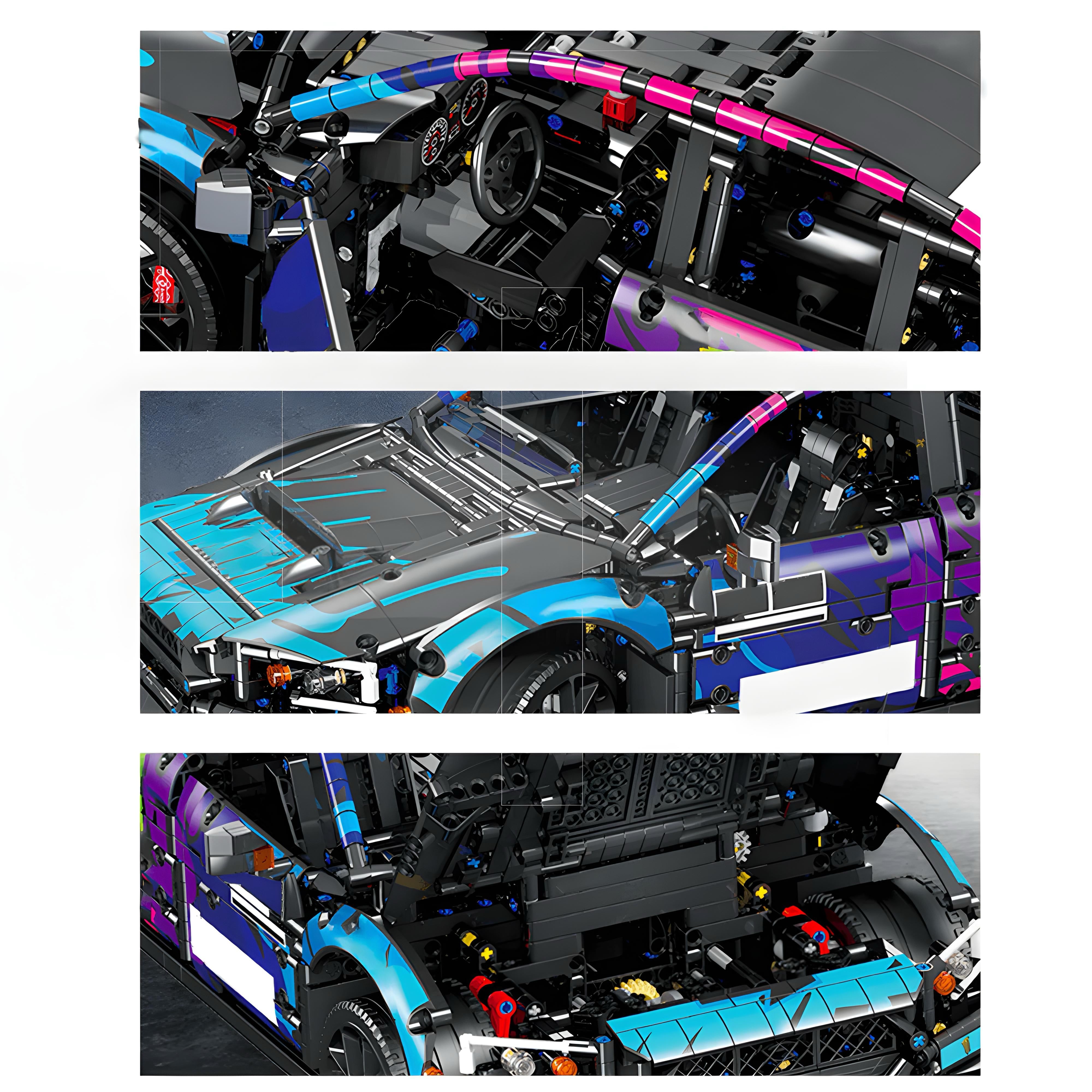 Cyber Edition WRX STI | 2980pcs | Block World
