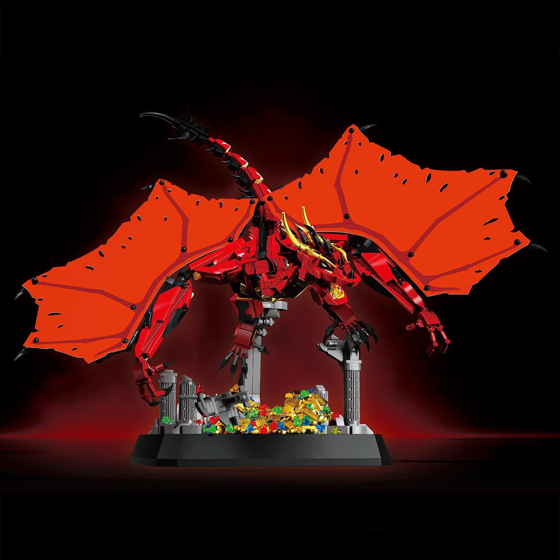 Inferno Dragon | 1738pcs | Block World