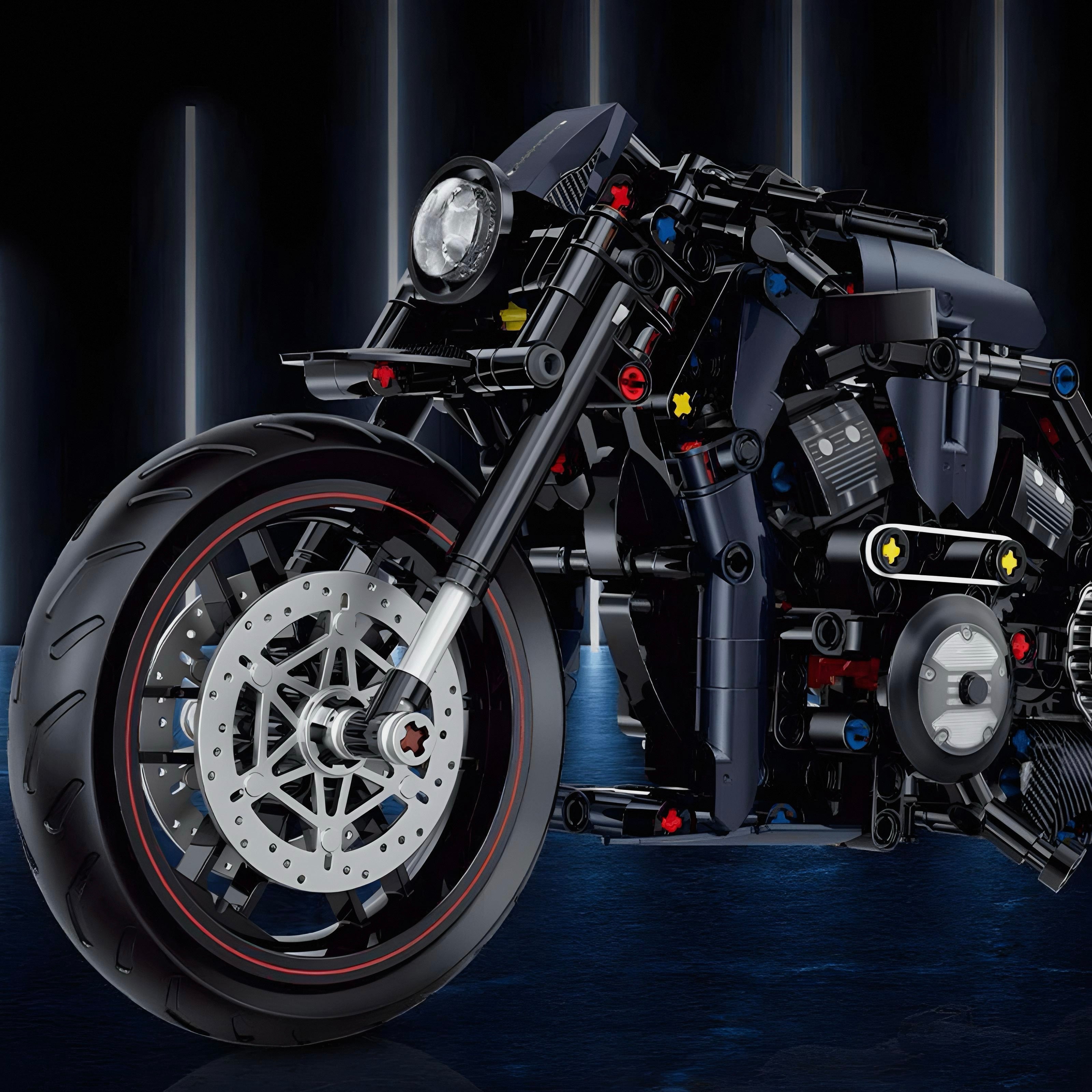 Chopper Bike | 624pcs | Block World