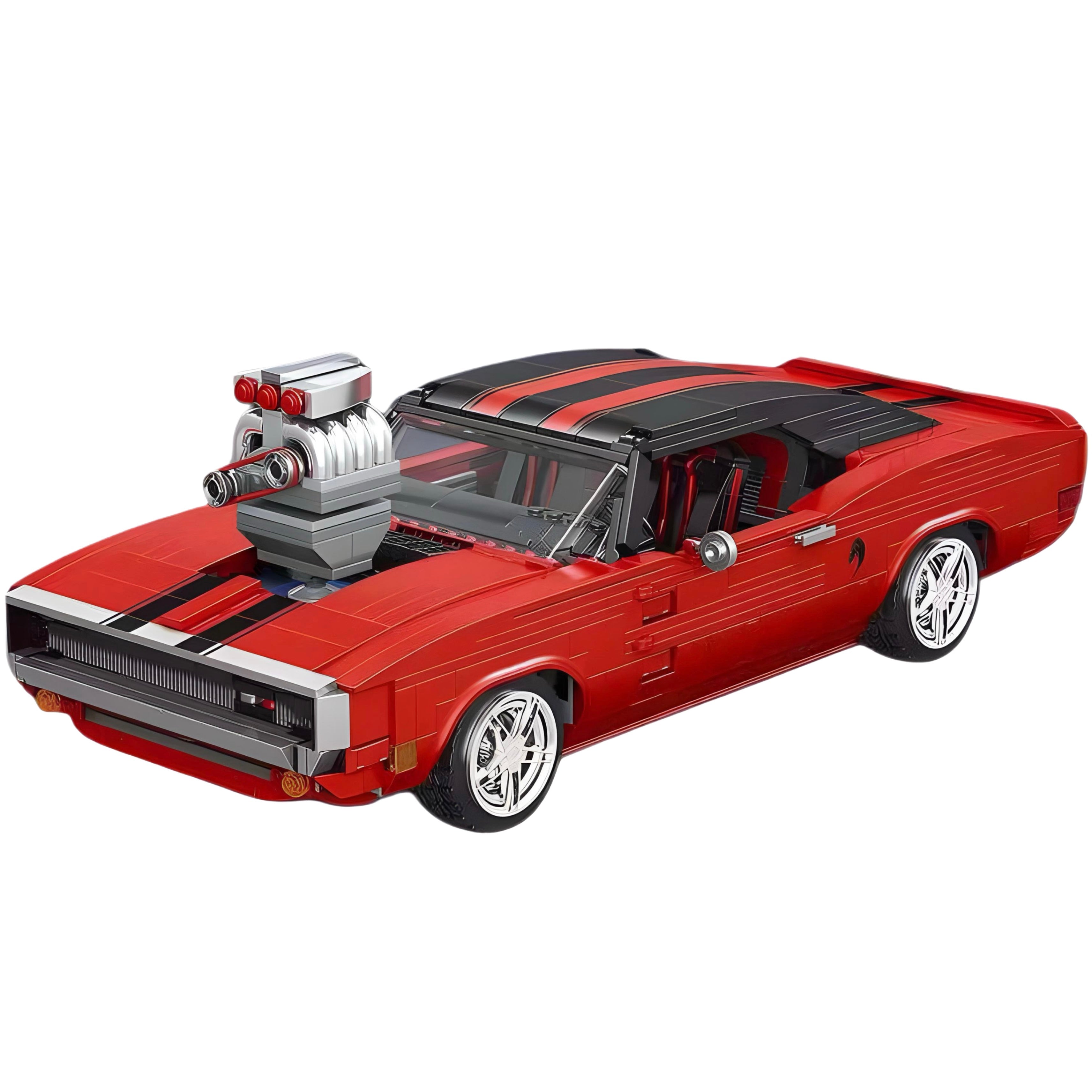 Classic American V8 | 1869pcs | Block World