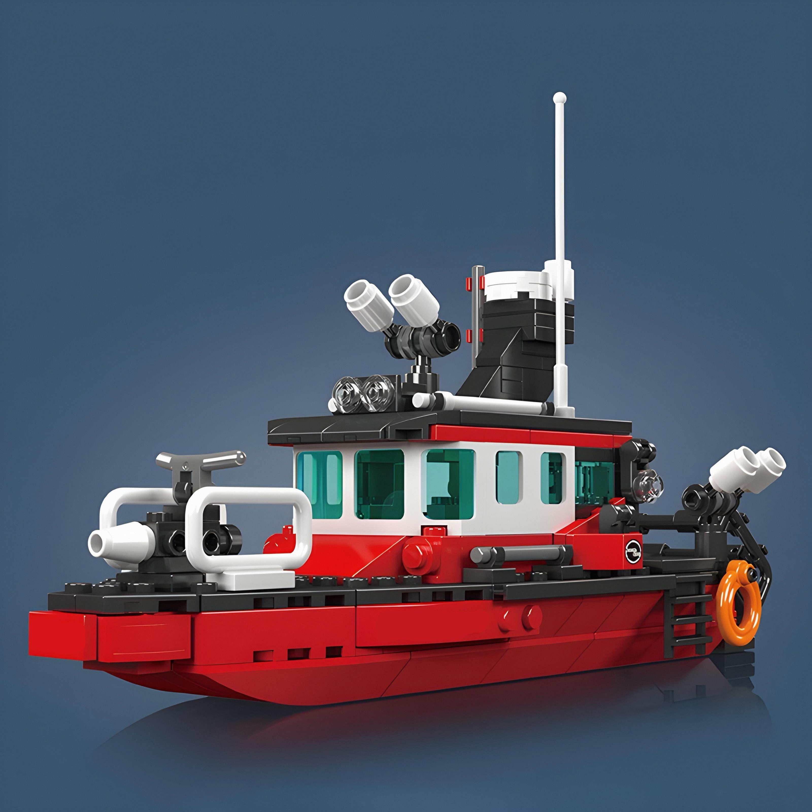 Fire Boat | 317pcs | Block World