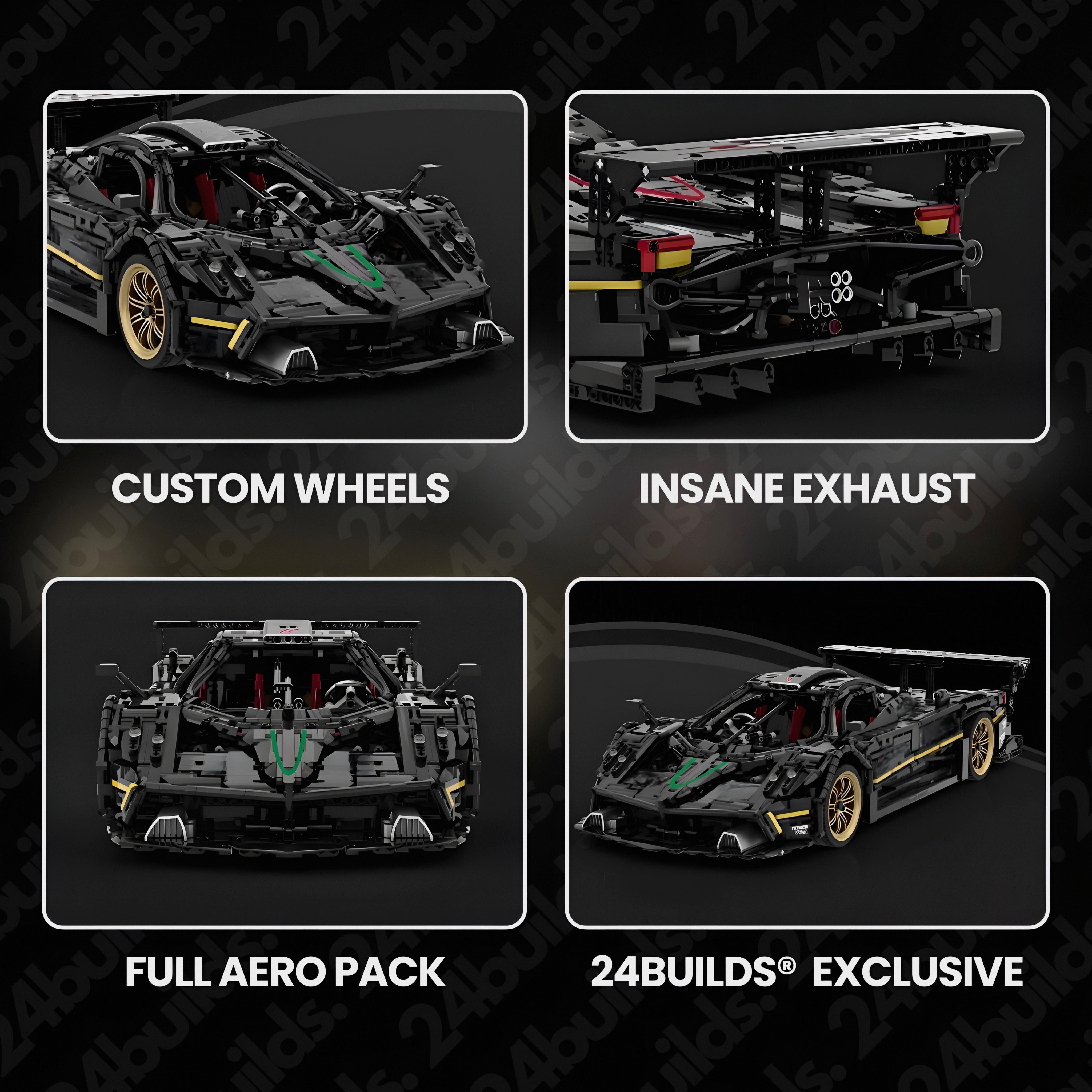 Pagani Zonda R | 4500pcs
