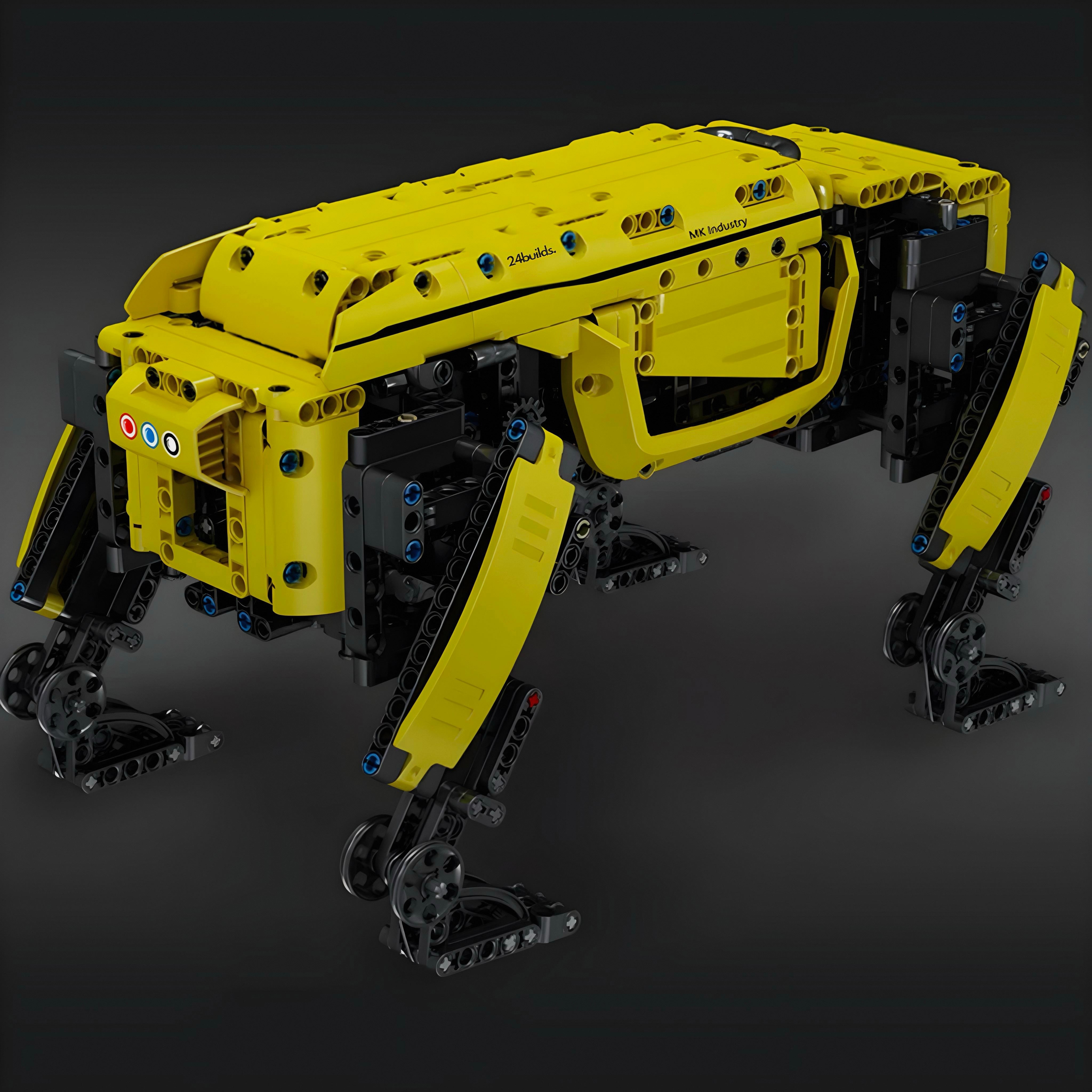 Remote Controlled BlockWorld® Dynamics Robot Dog | 934pcs