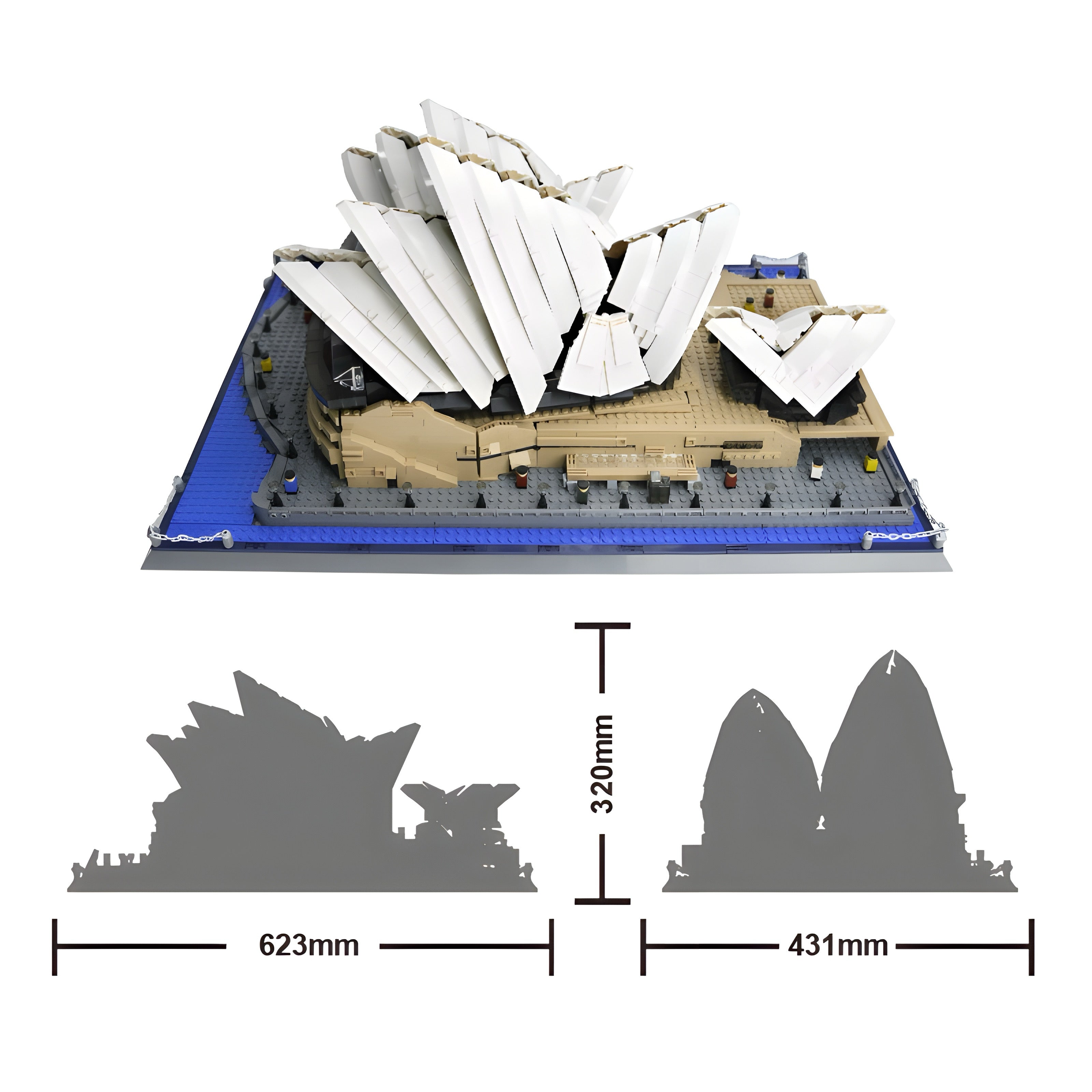 Sydney Opera House | 2938pcs